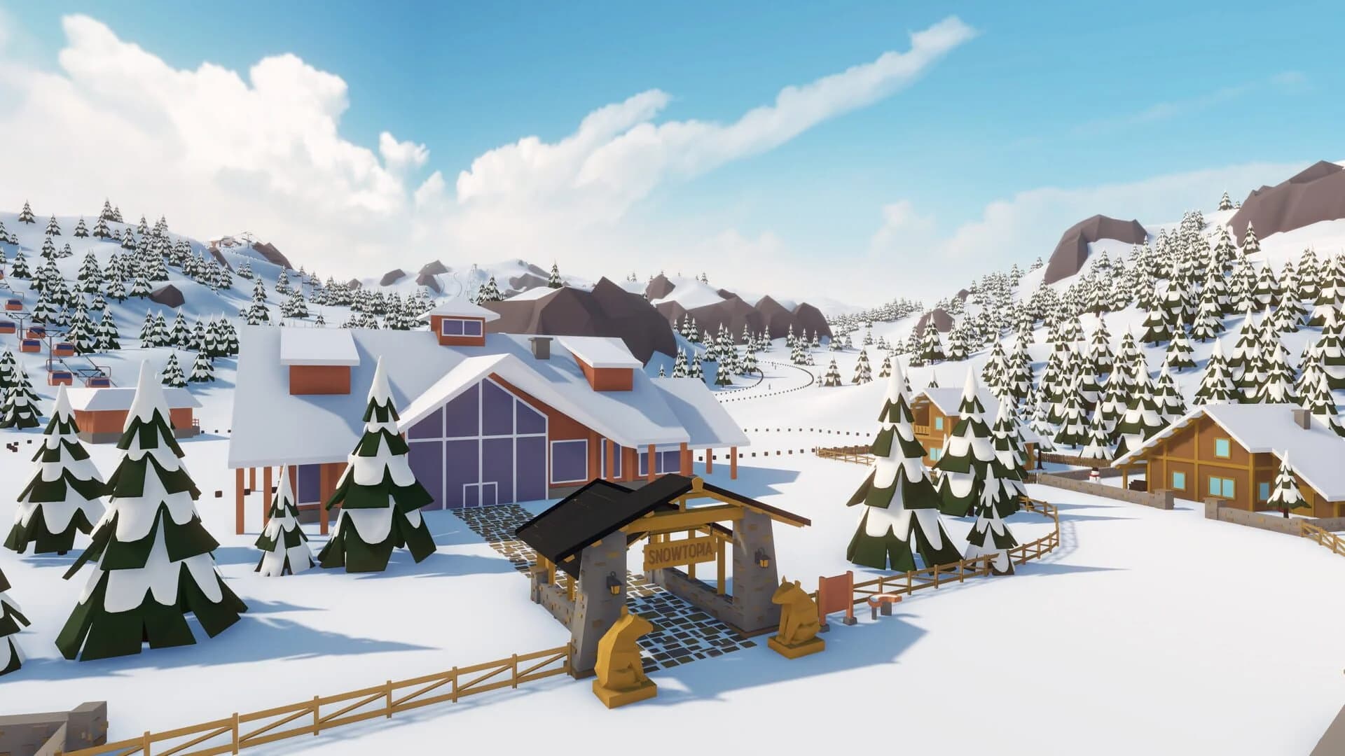 Snowtopia: Ski Resort Builder screenshot 3