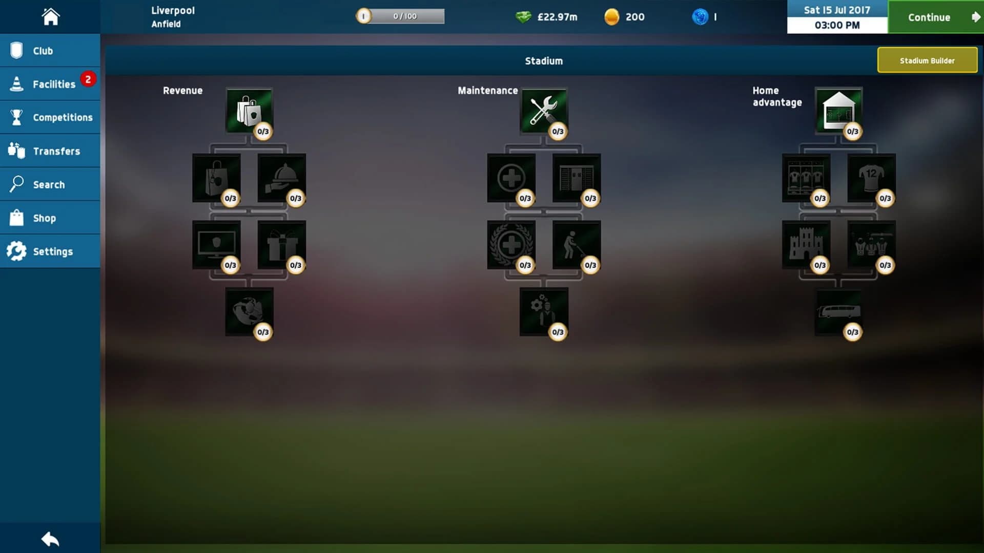 Soccer Manager 2018 screenshot 1