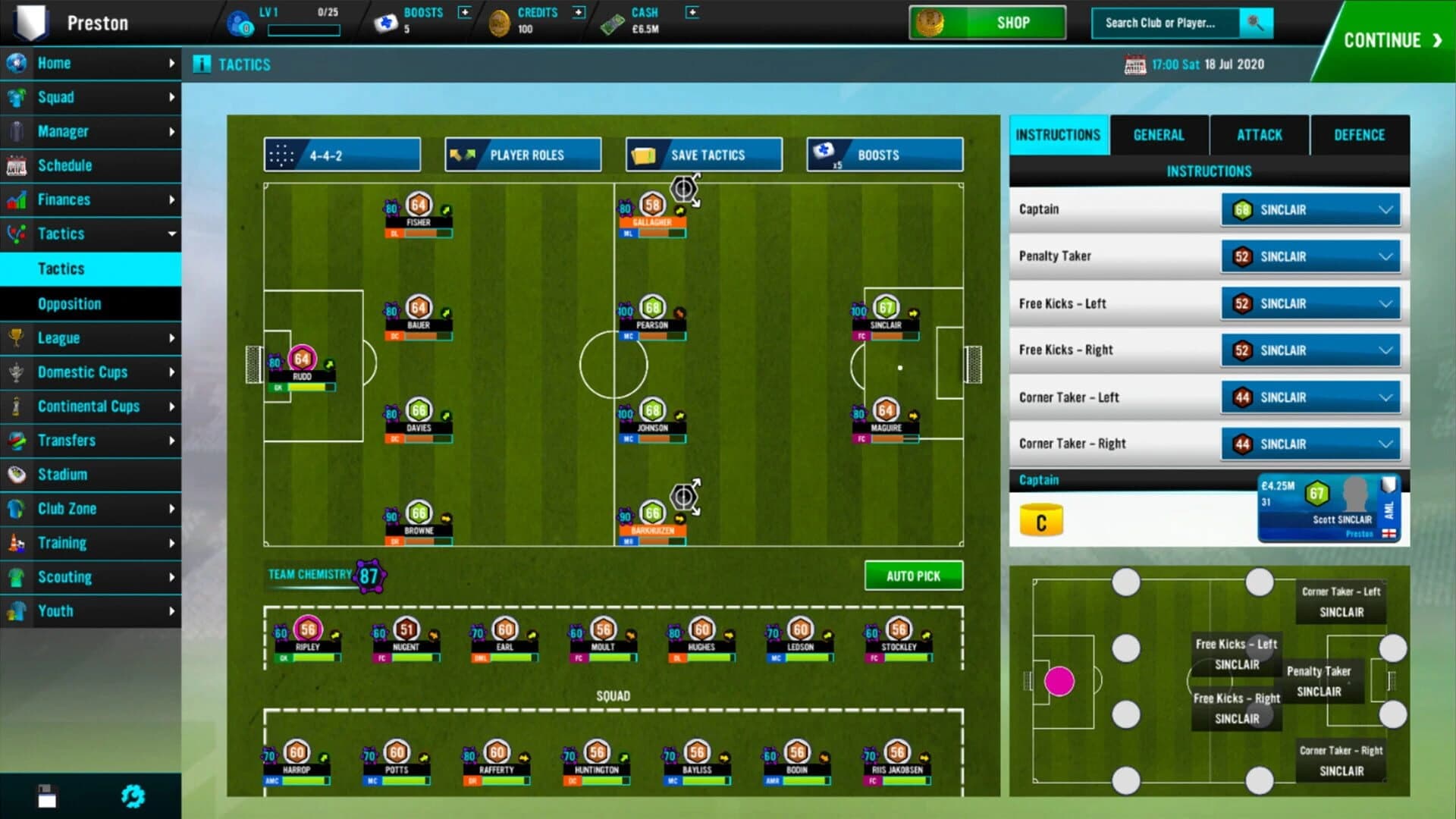 Soccer Manager 2021 screenshot 3