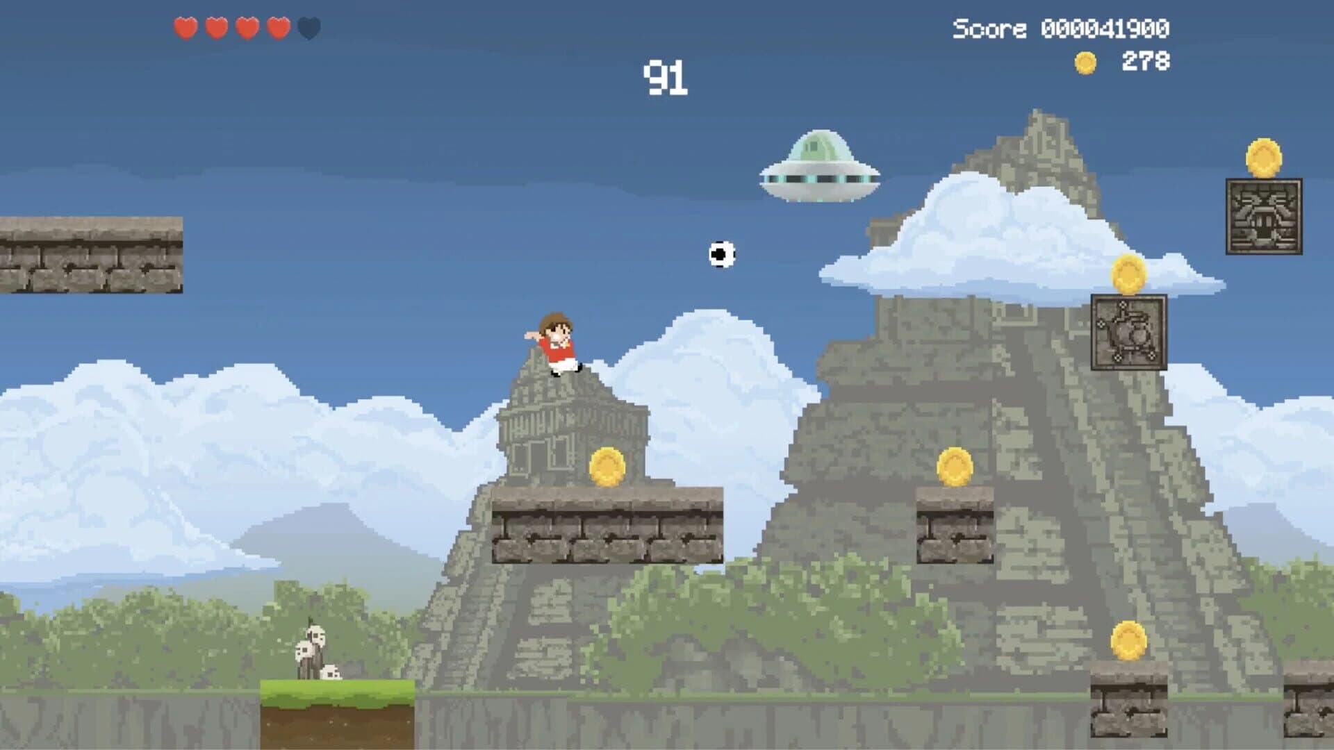 Soccerboy vs. Aliens screenshot 2