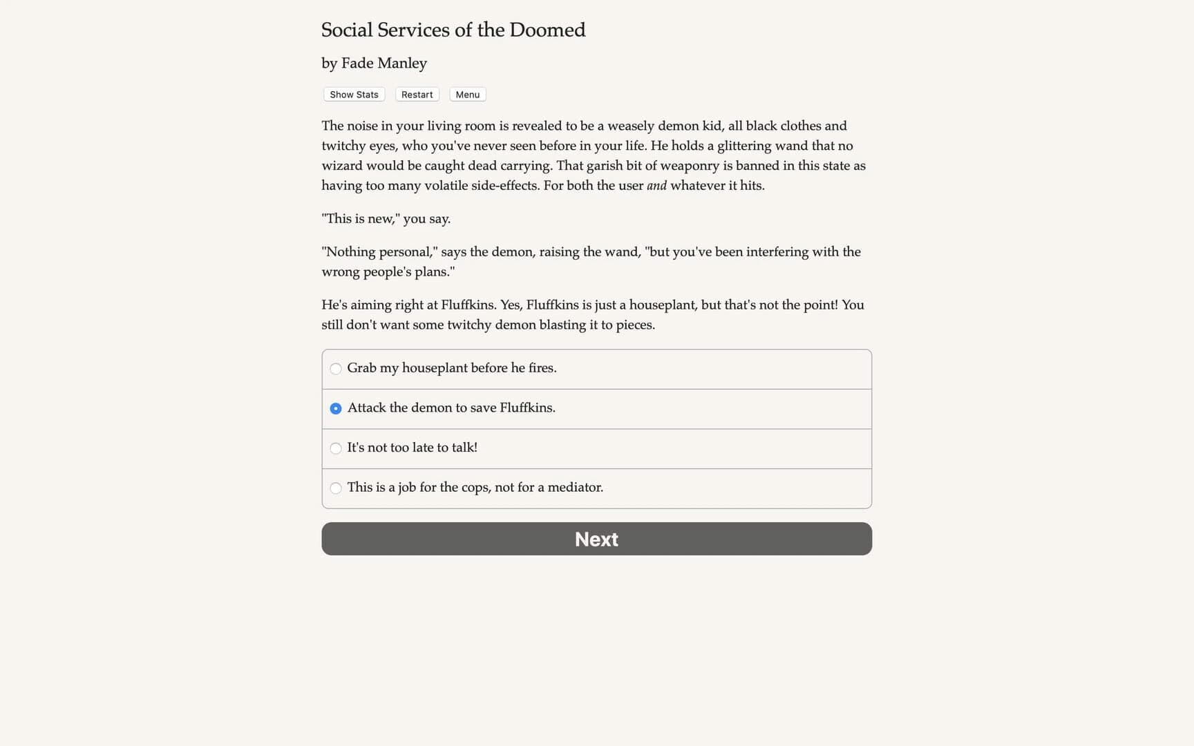 Social Services of the Doomed screenshot 4