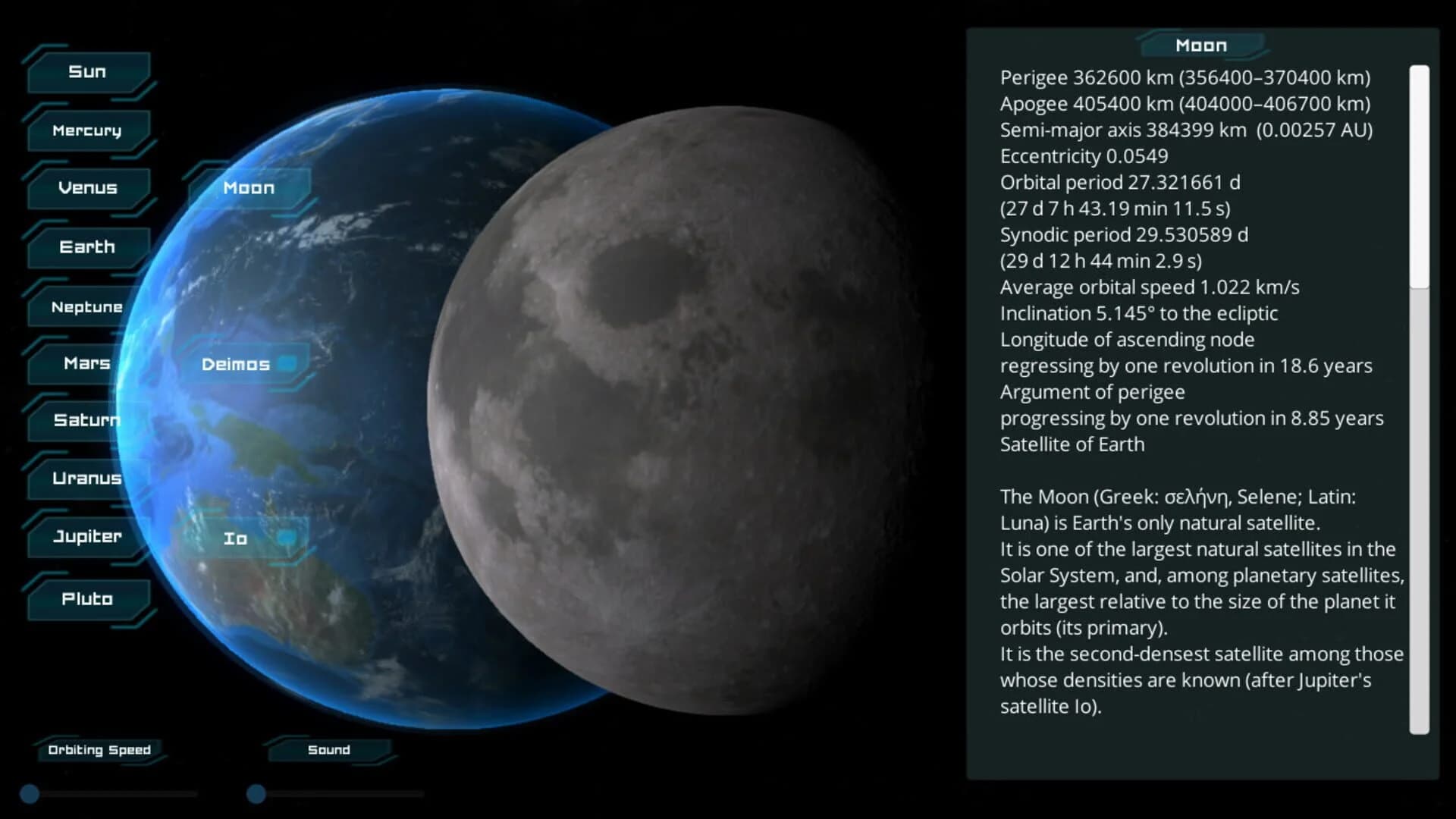 Solar System screenshot 5