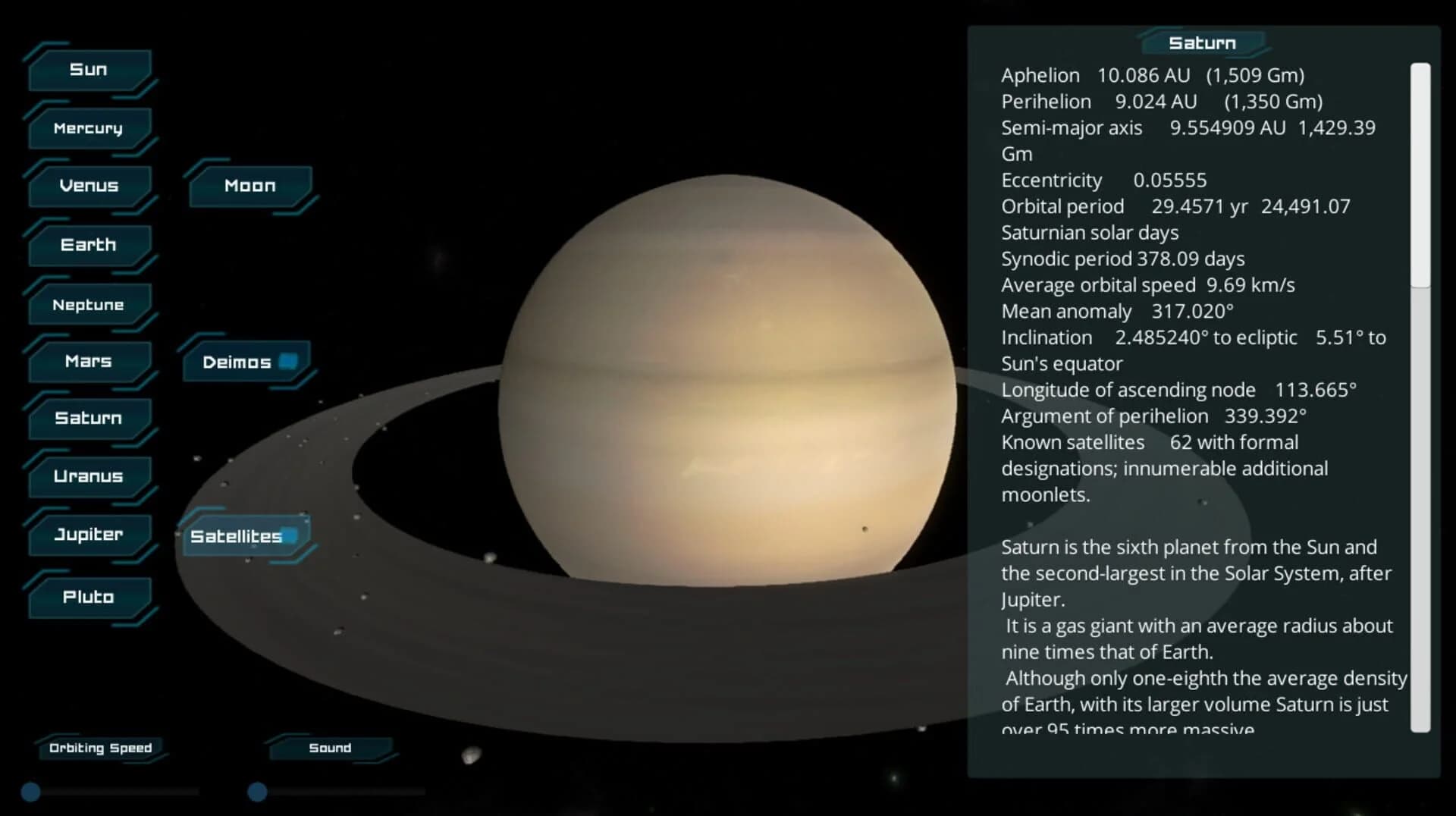 Solar System screenshot 4