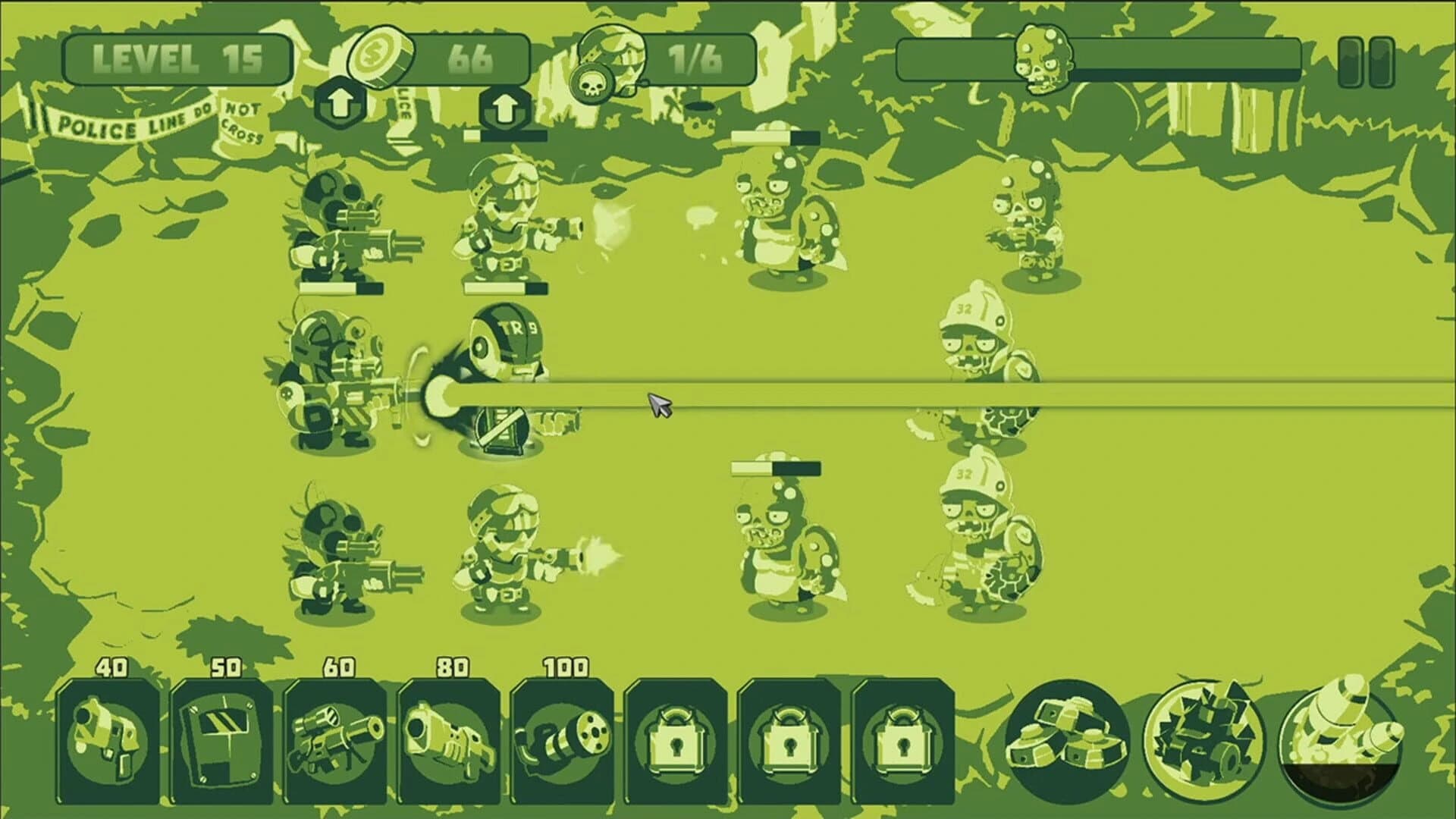 Soldiers vs. Zombies: Tower Defense screenshot 3