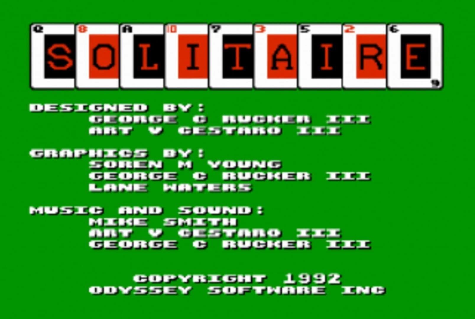 Solitaire screenshot 1