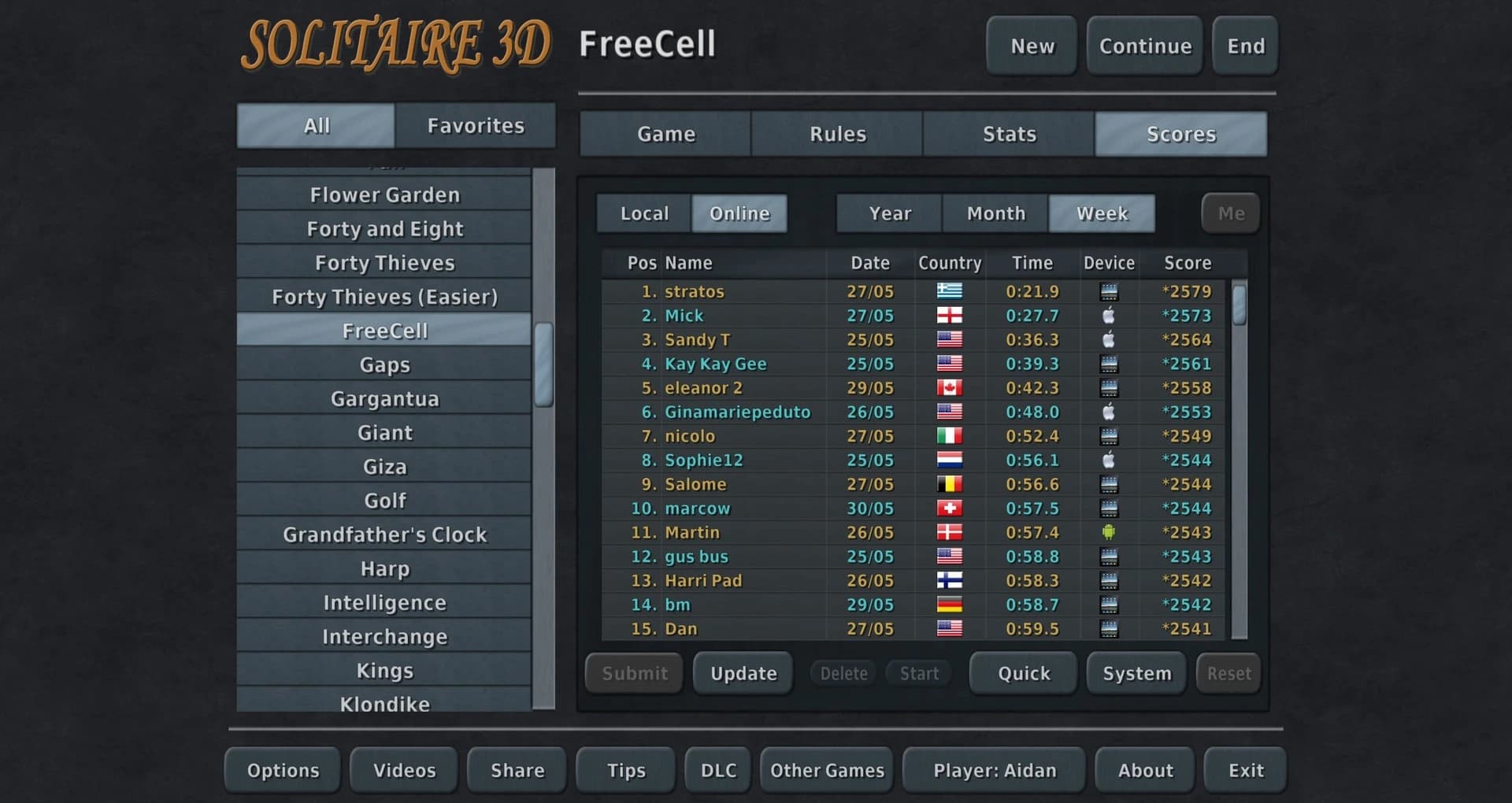 Solitaire 3D screenshot 6