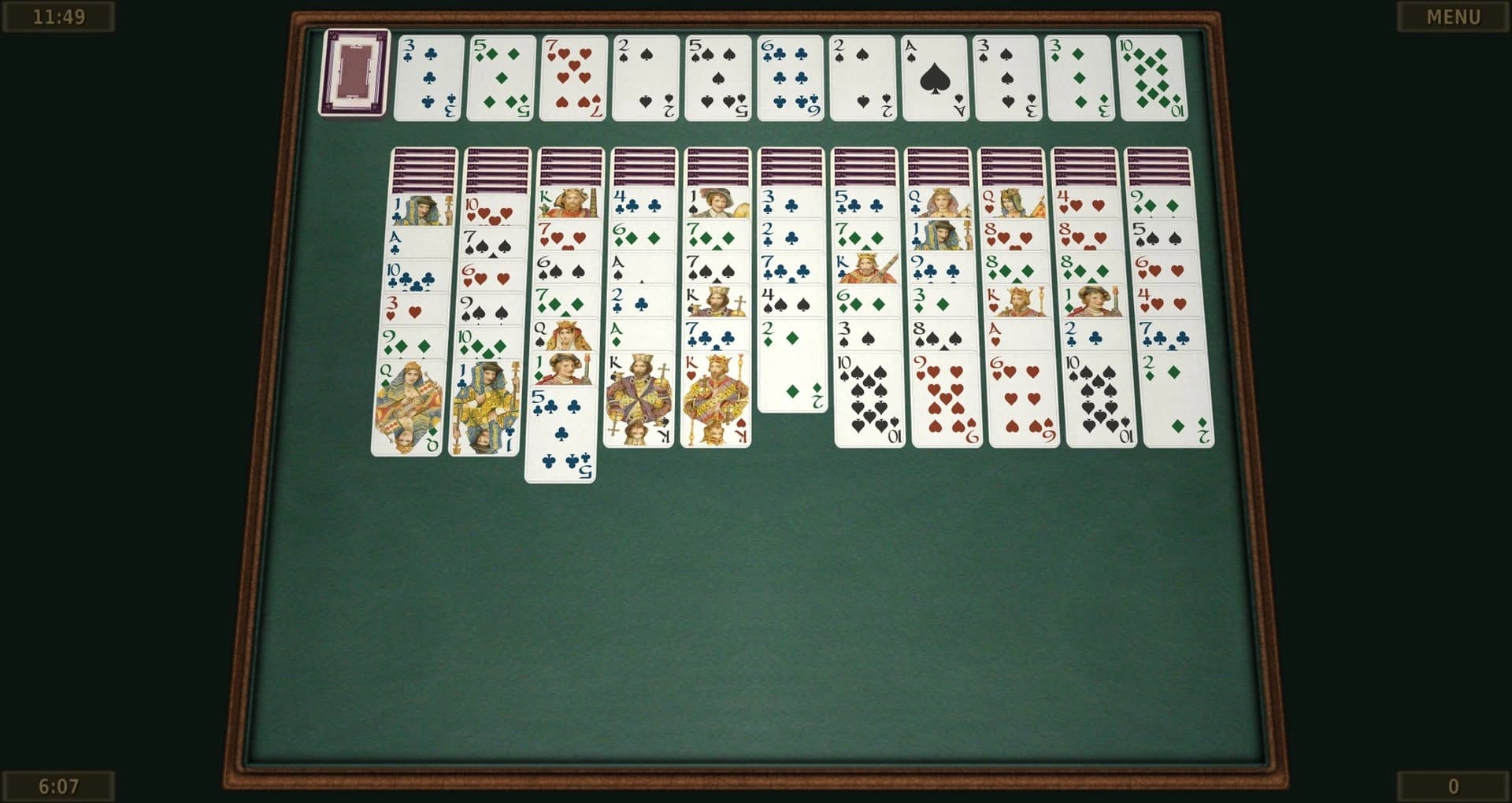 Solitaire 3D screenshot 4