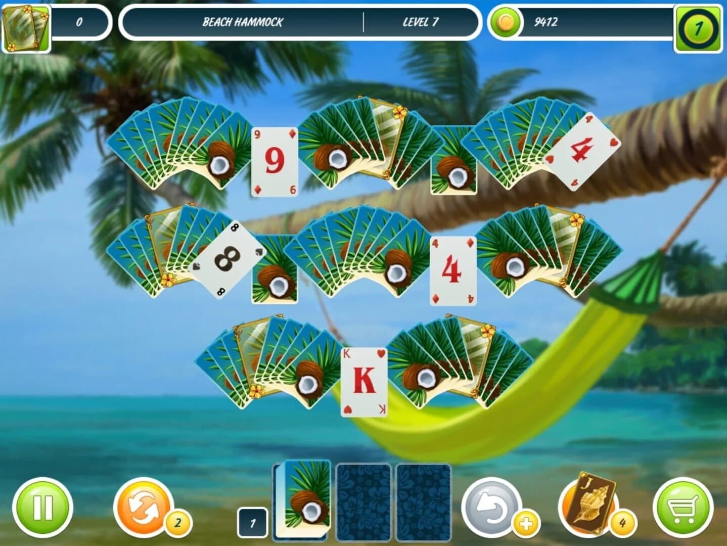 Solitaire Beach Season 2 screenshot 4