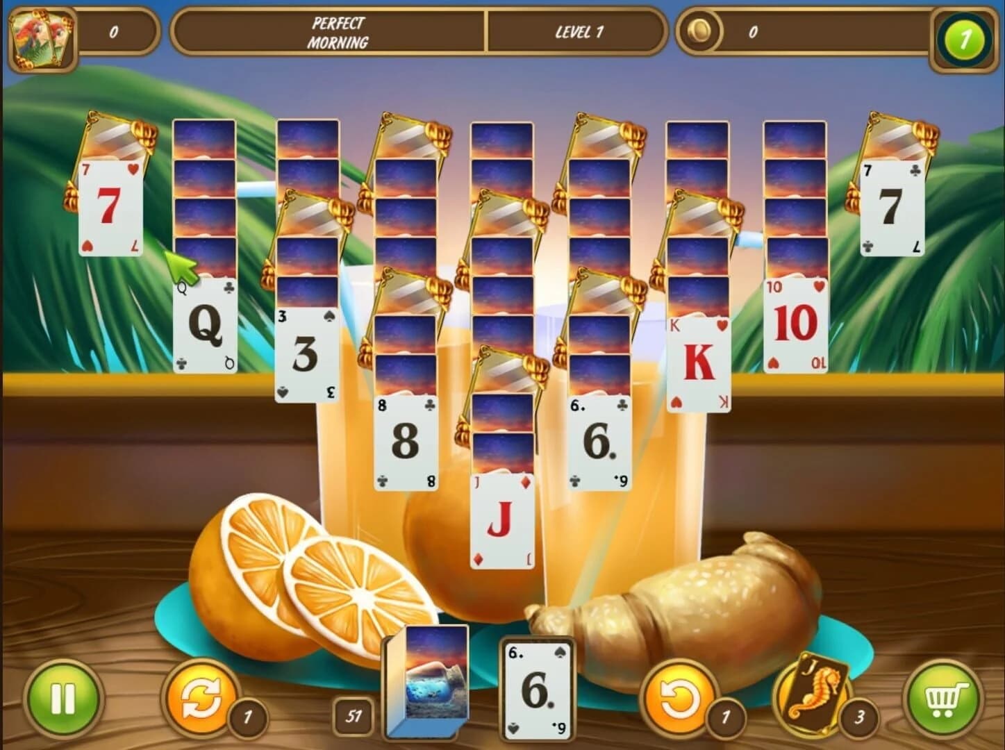 Solitaire Beach Season: A Vacation Time screenshot 2