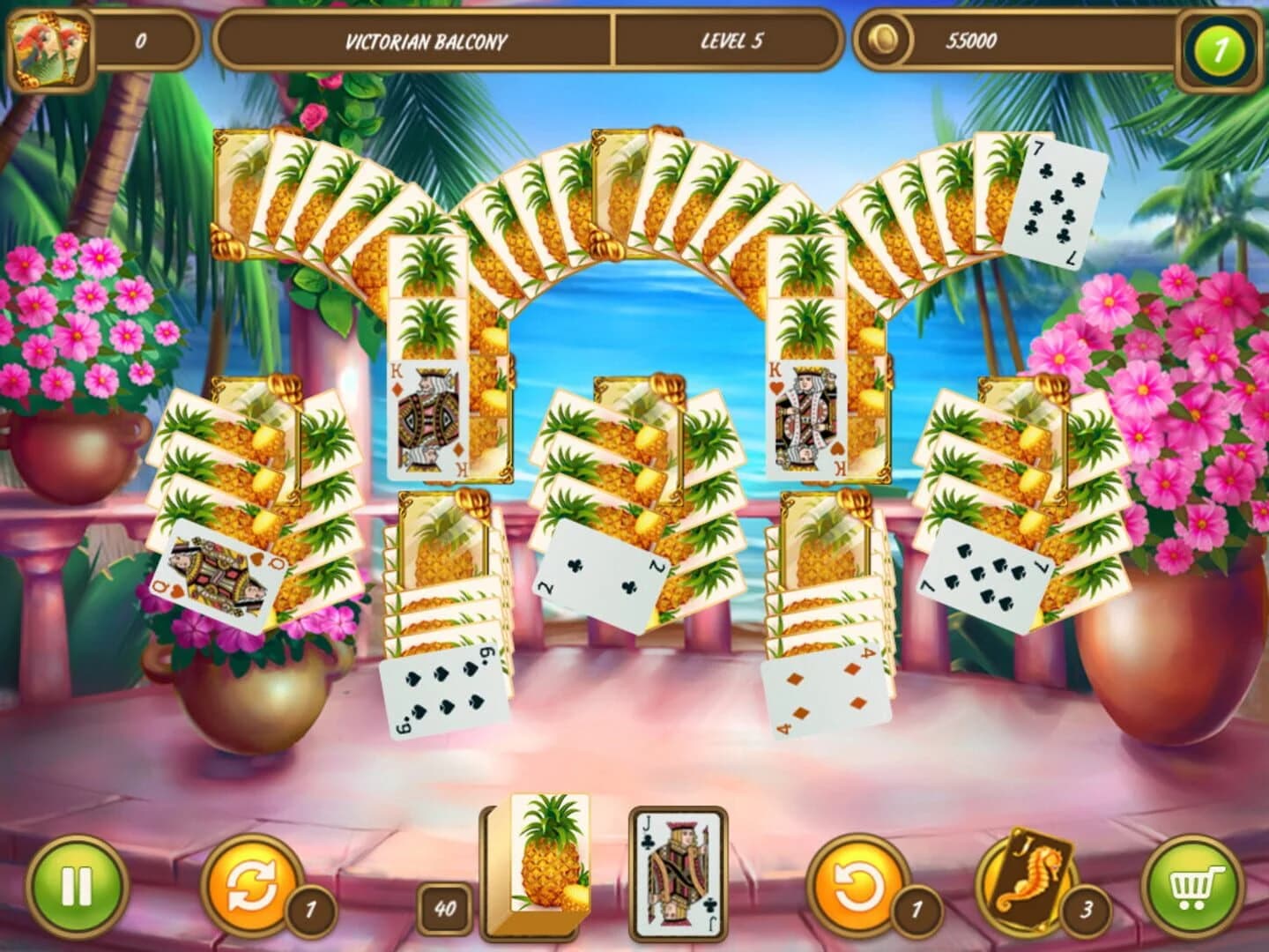 Solitaire Beach Season: Sounds of Waves screenshot 3