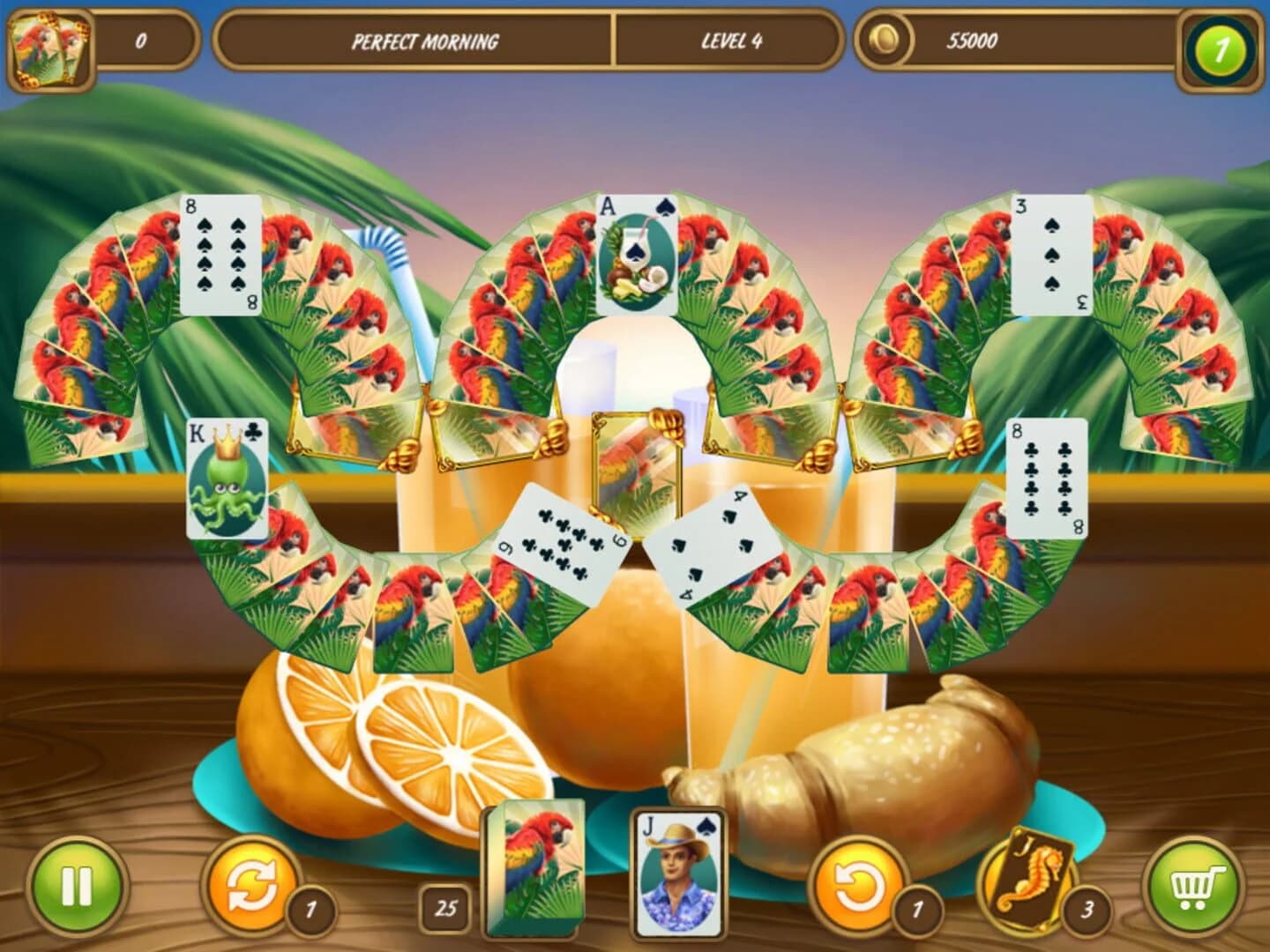 Solitaire Beach Season: Sounds of Waves screenshot 4