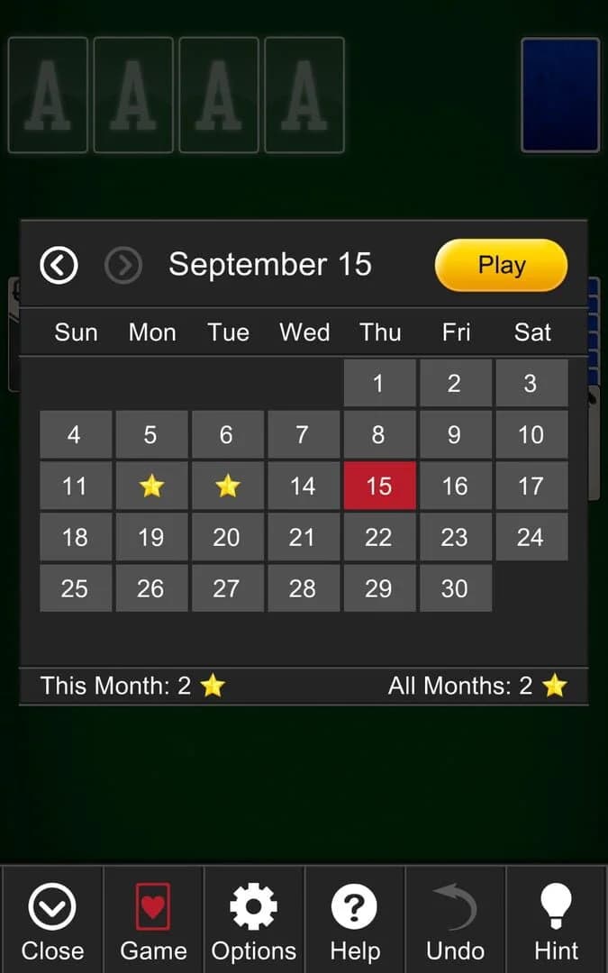 Solitaire Epic screenshot 5