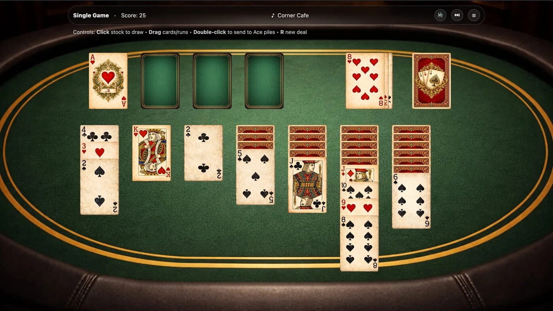Solitaire Nights screenshot 1