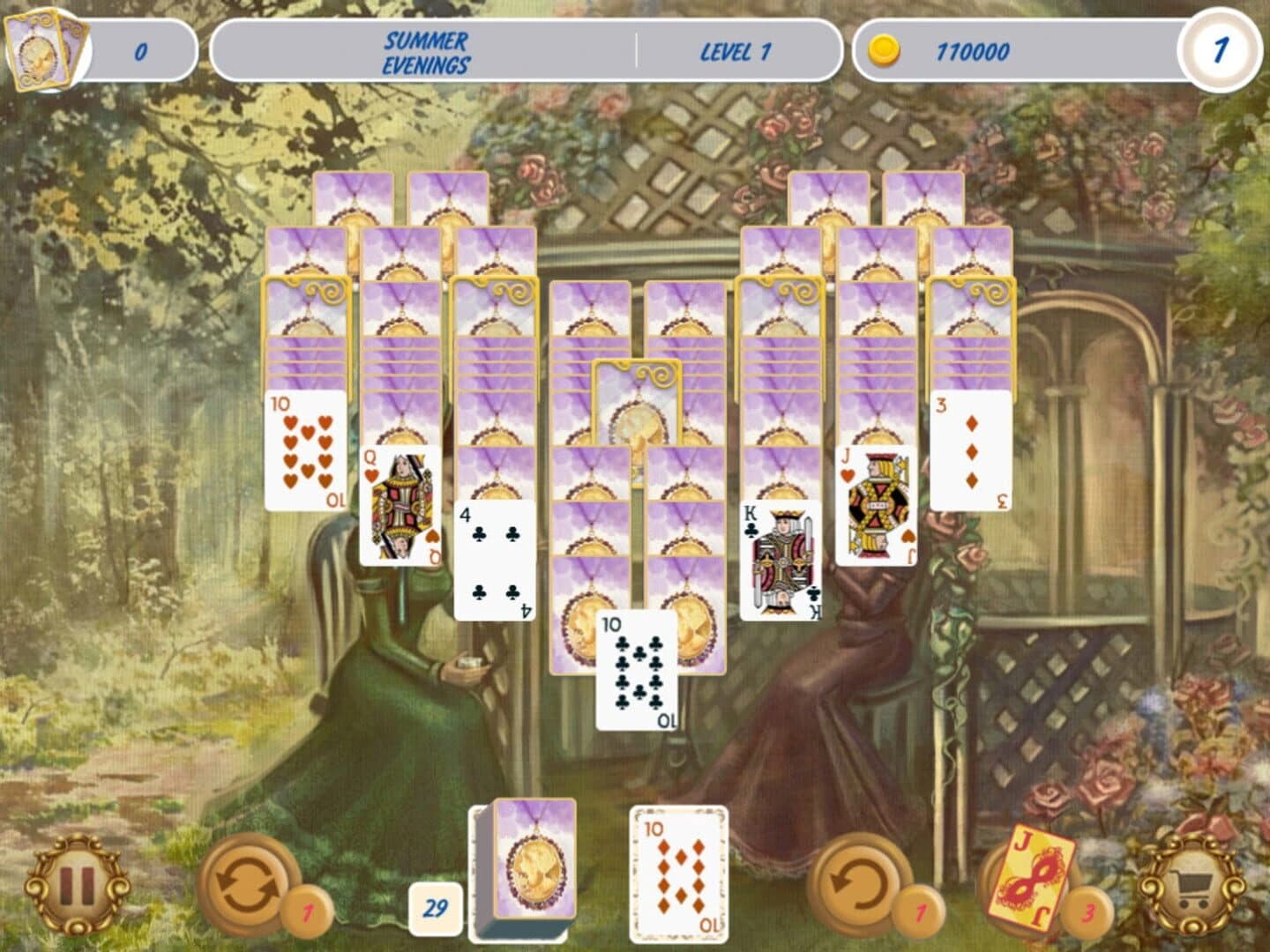 Solitaire: Victorian Picnic 2 screenshot 1