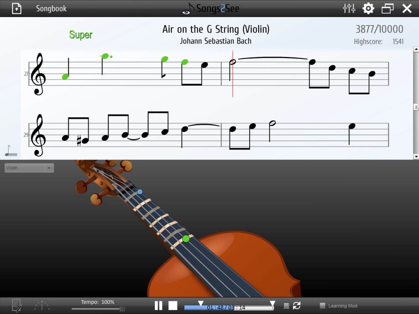 Songs2See screenshot 4
