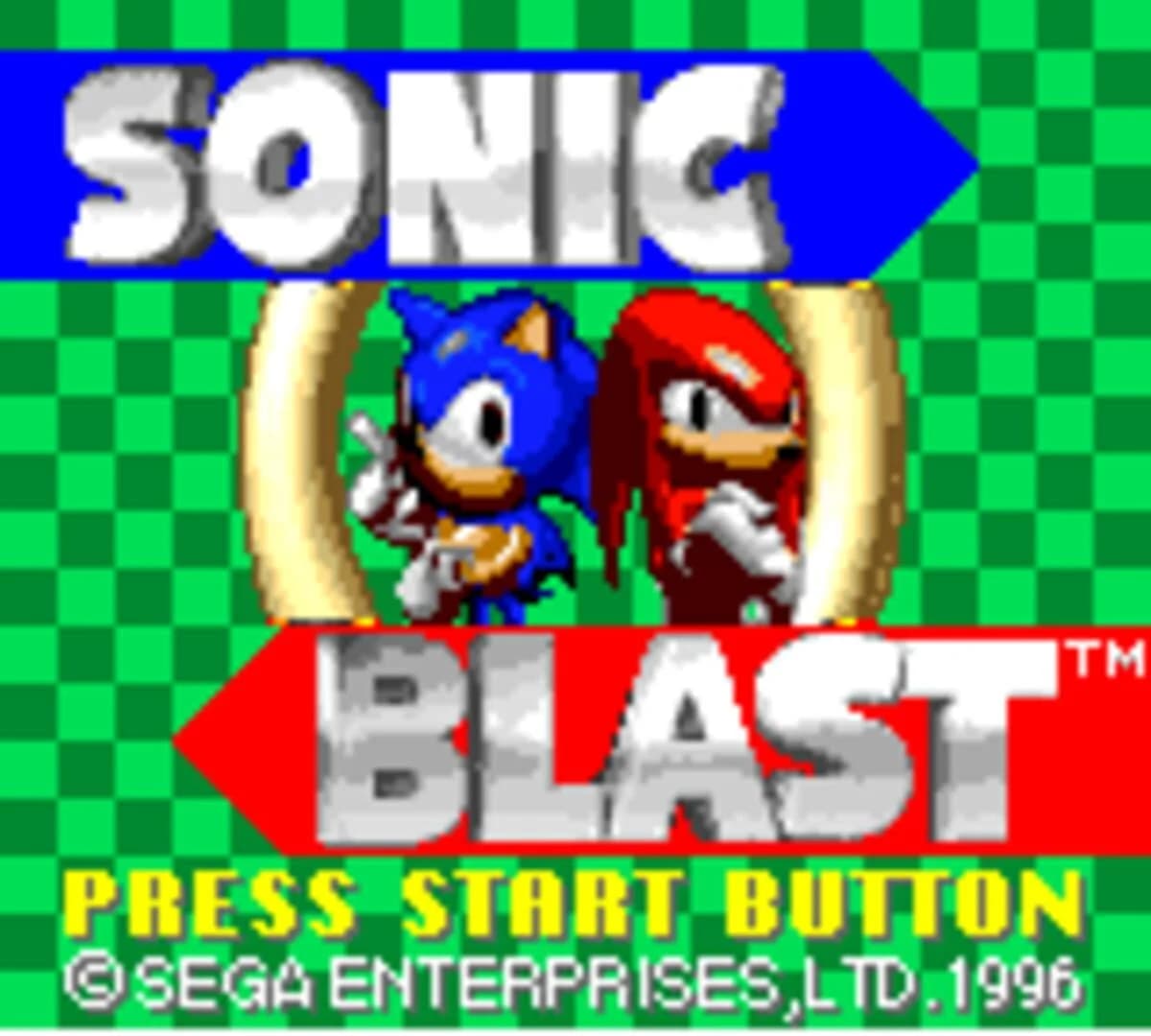 Sonic Blast screenshot 1