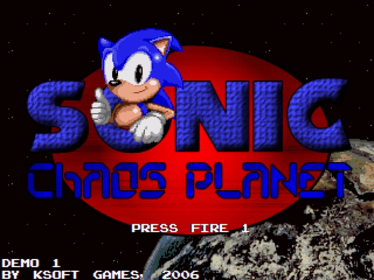 Sonic Chaos Planet screenshot 1