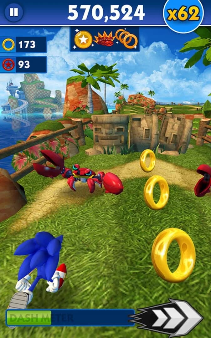 Sonic Dash screenshot 1
