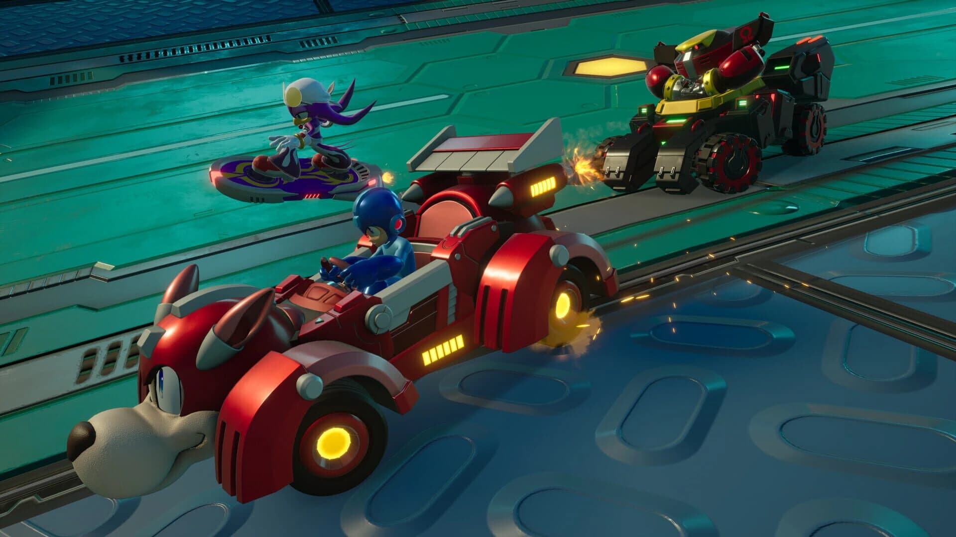 Sonic Racing: CrossWorlds - Mega Man Pack screenshot 1