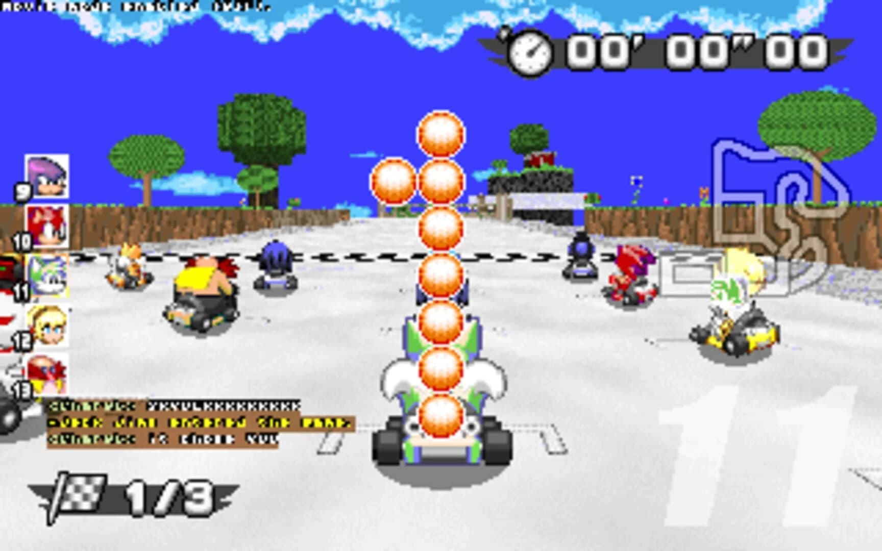 Sonic Robo Blast 2 Kart screenshot 1