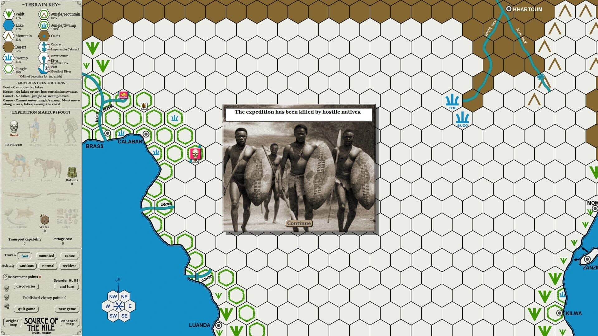 Source of the Nile: Digital Edition screenshot 4