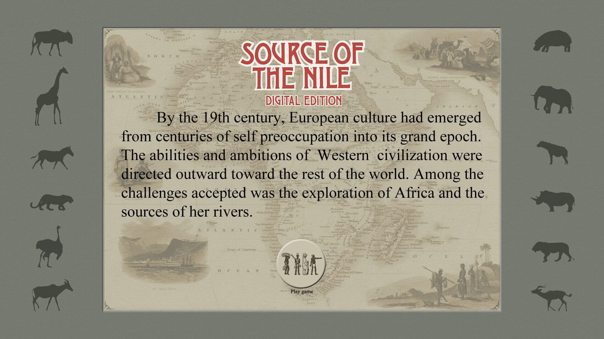 Source of the Nile: Digital Edition screenshot 1