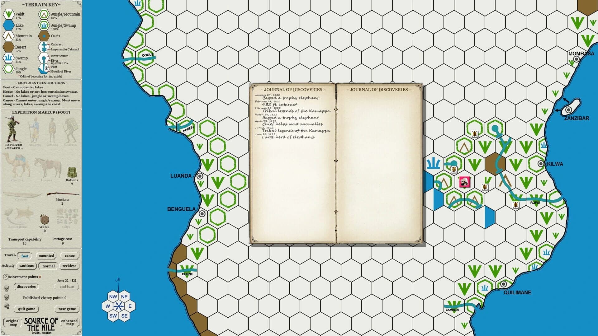 Source of the Nile: Digital Edition screenshot 5