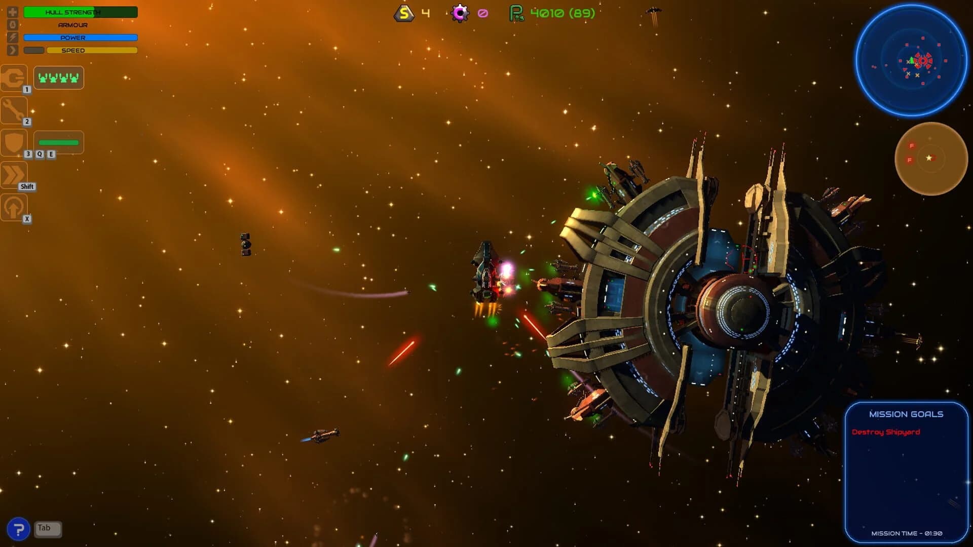 Space Battlecruiser screenshot 2