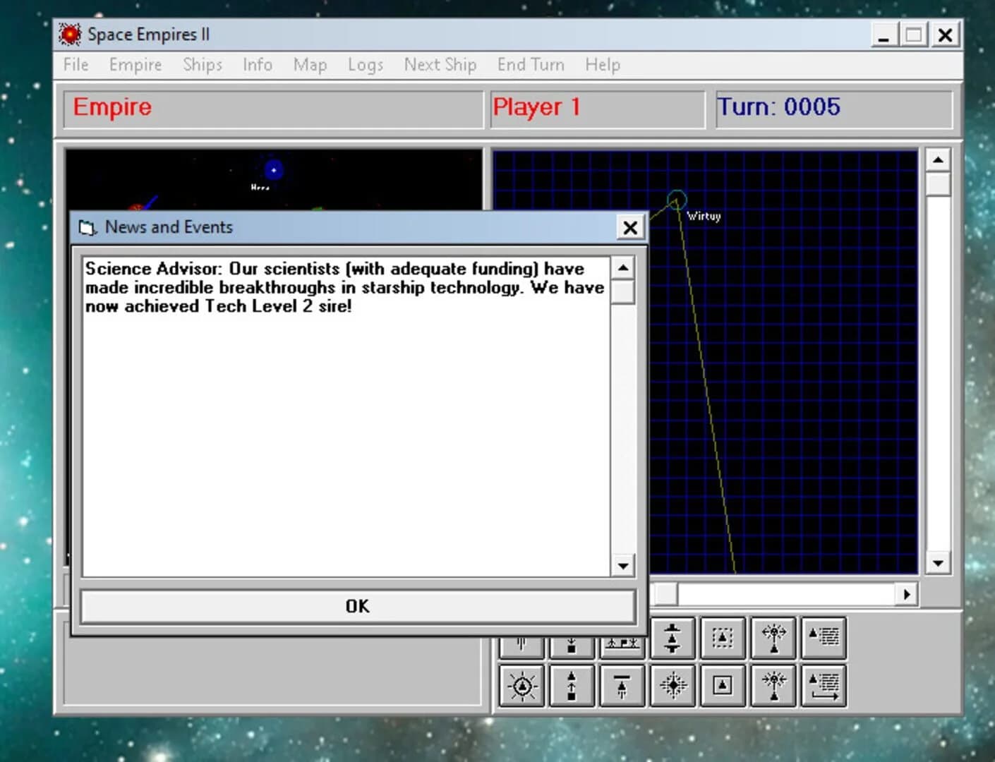 Space Empires II screenshot 1