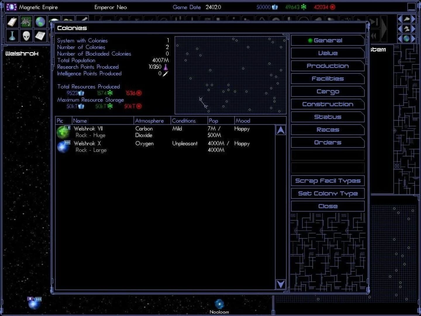 Space Empires IV screenshot 1