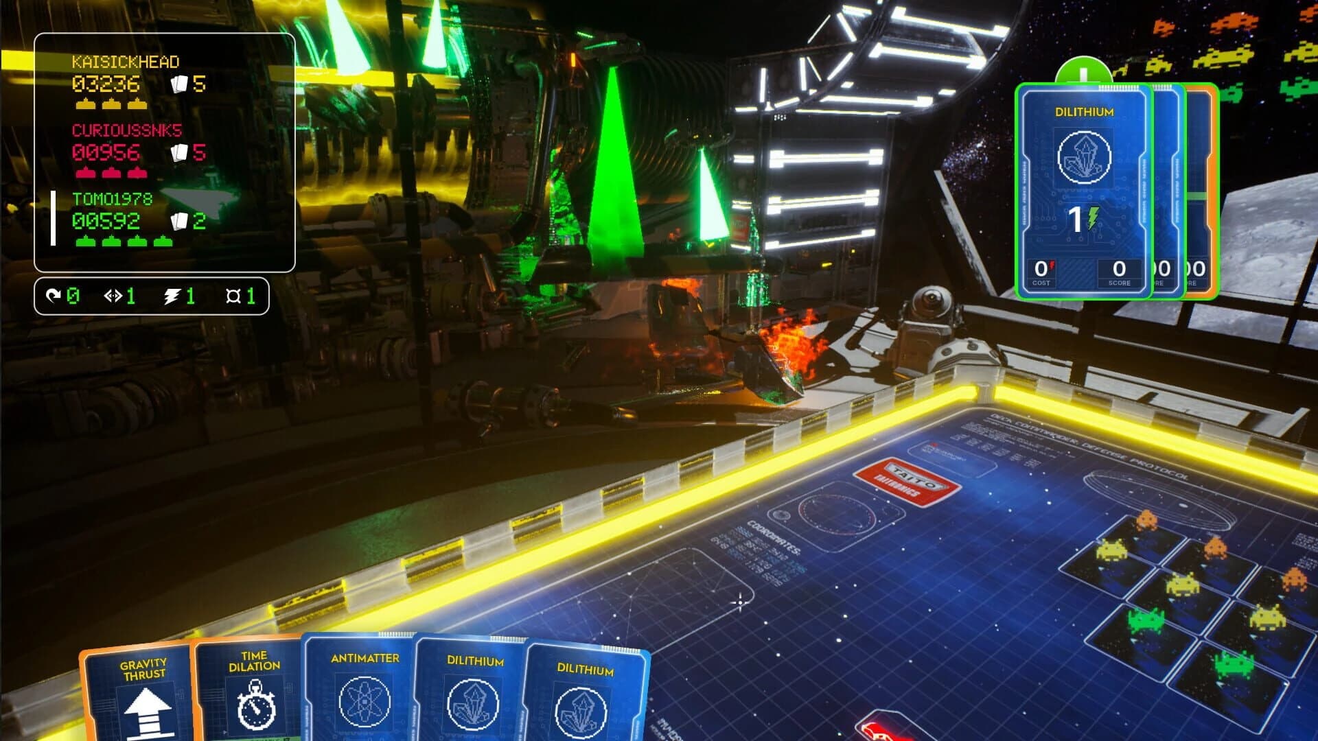 Space Invaders: Deck Commander screenshot 1