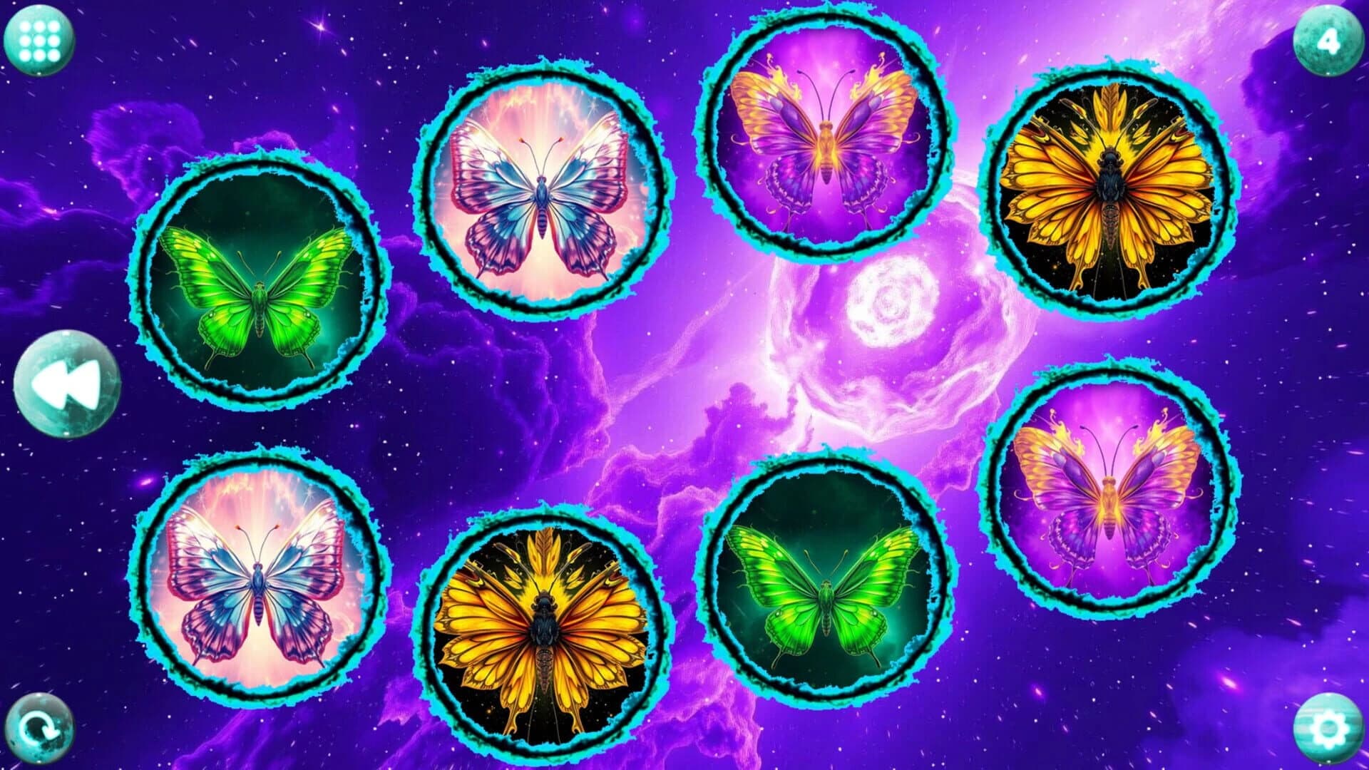 Space Memory: Butterflies screenshot 3