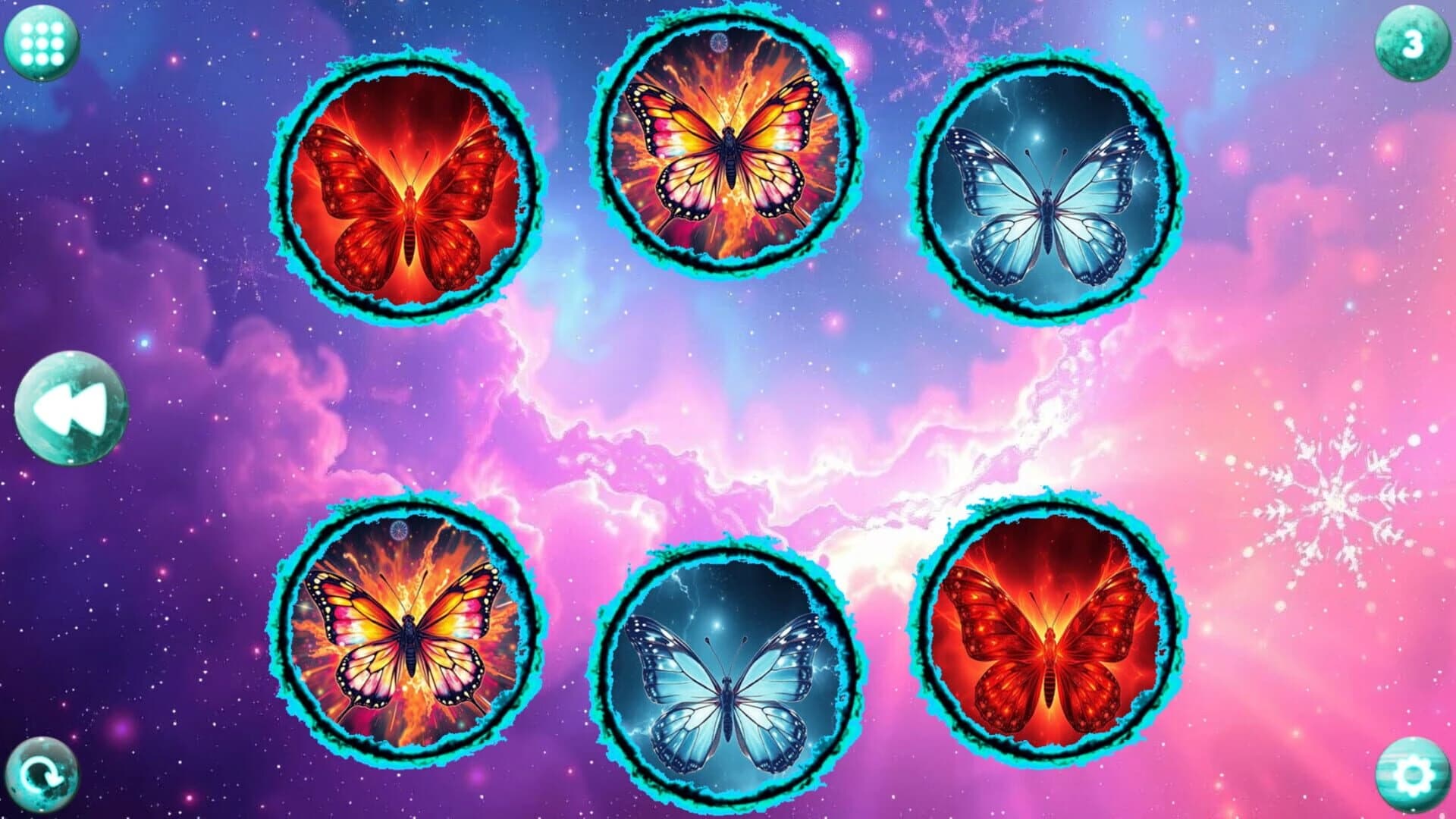 Space Memory: Butterflies screenshot 2