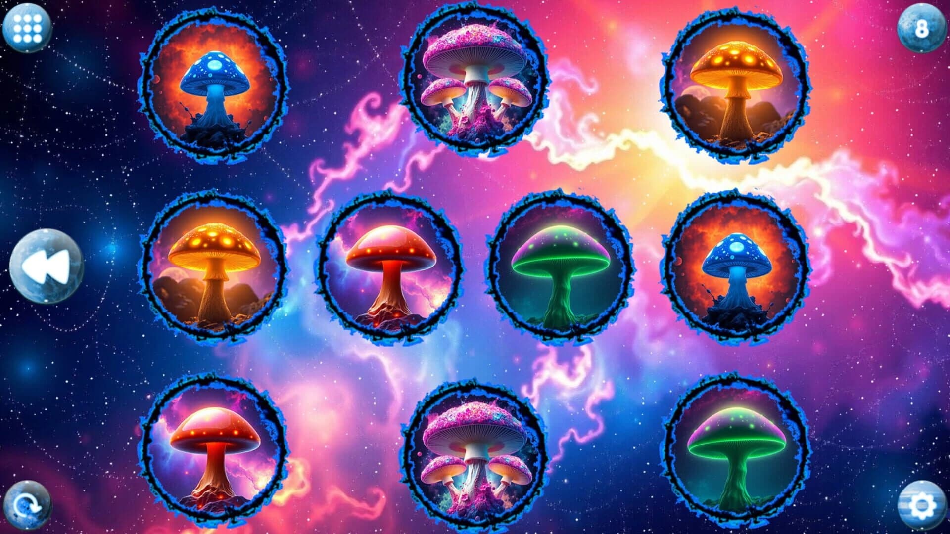 Space Memory: Mushrooms screenshot 4