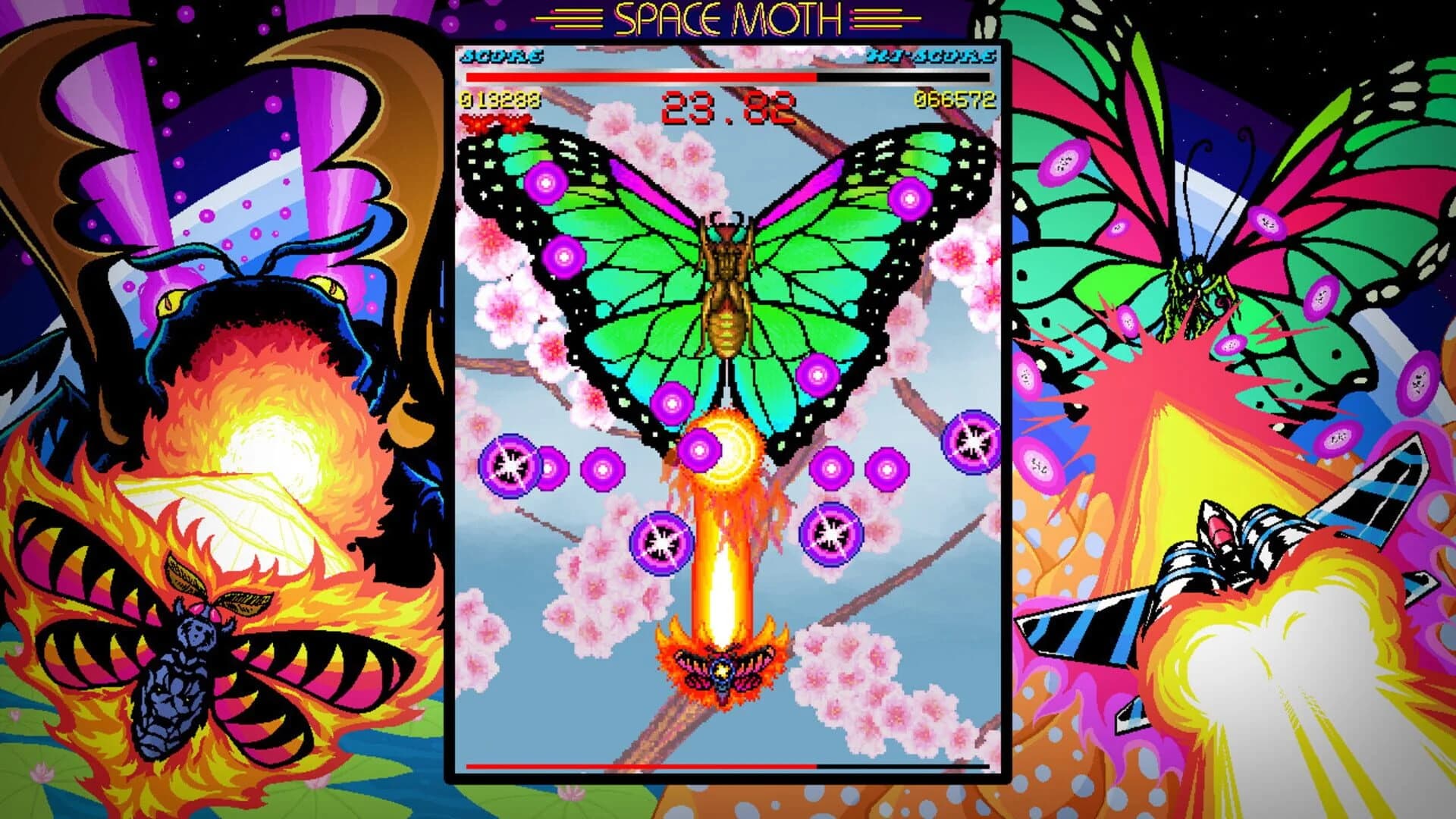 Space Moth DX screenshot 2
