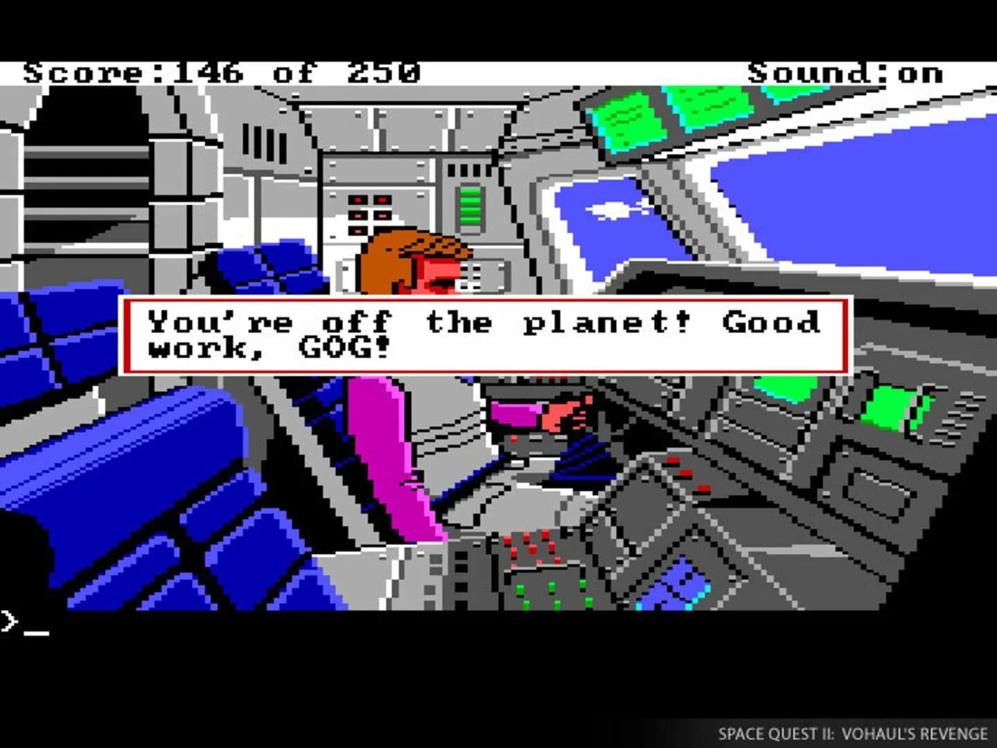 Space Quest II: Vohaul's Revenge screenshot 2