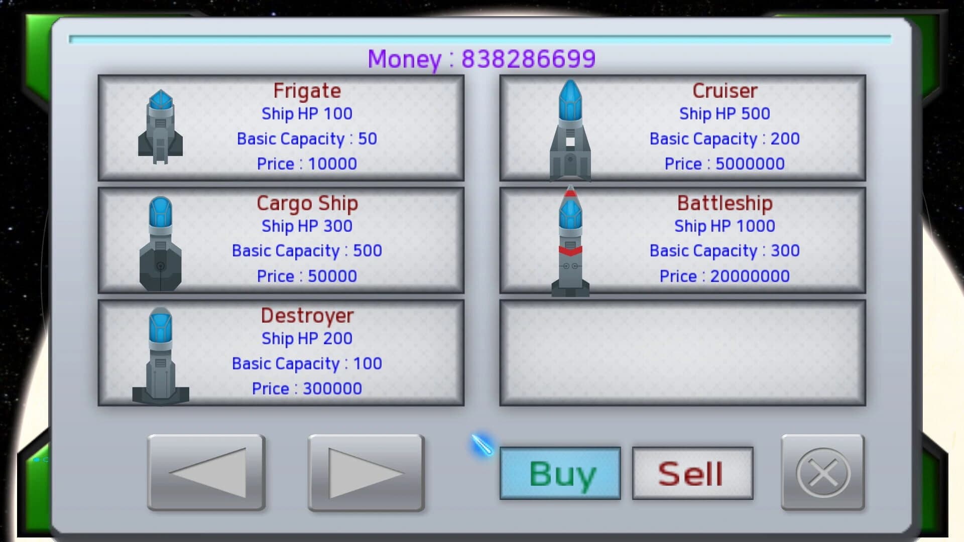 Space Trade Fleet 1.5 screenshot 1