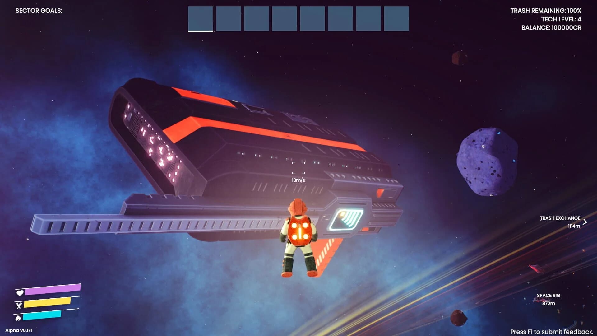 Space Trash Scavenger screenshot 2