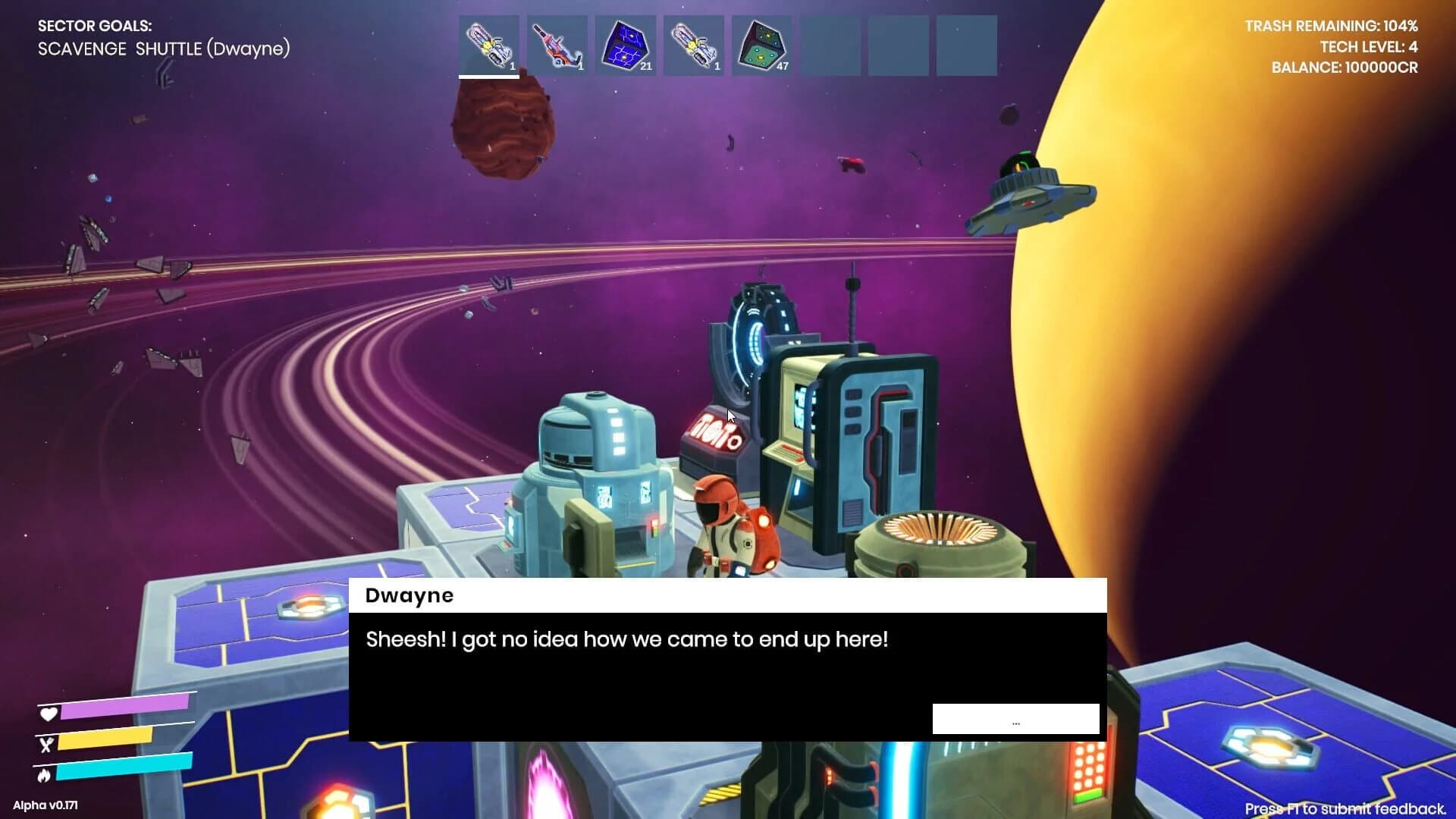 Space Trash Scavenger screenshot 5