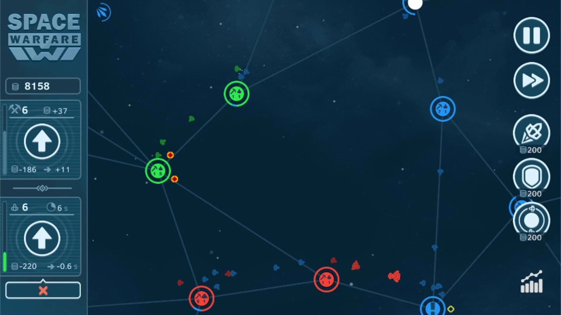 Space Warfare screenshot 2