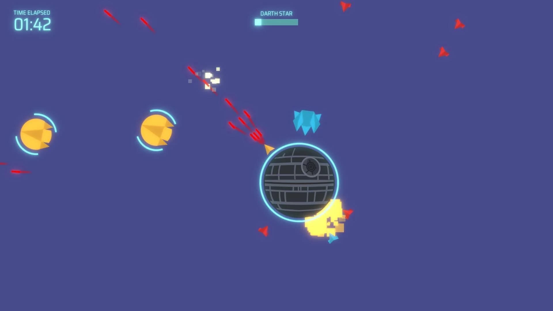 Space Wars: Darth Star screenshot 2