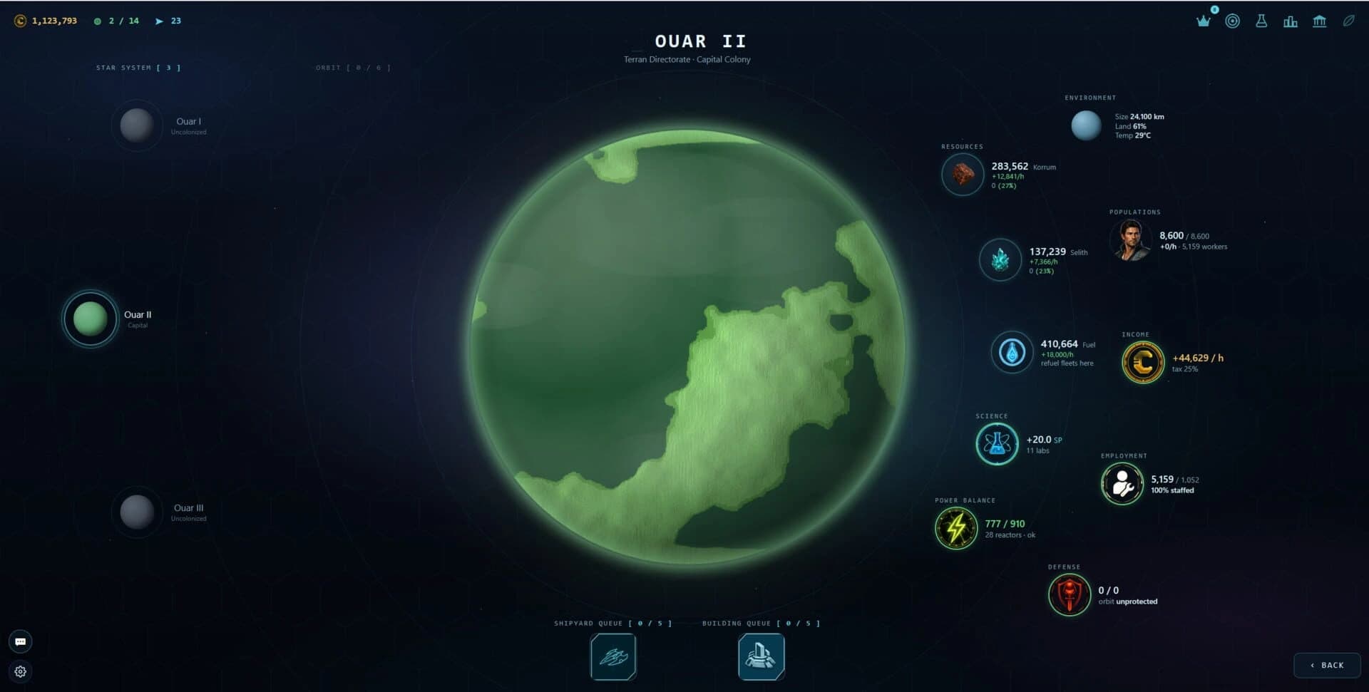 SpaceCiv screenshot 1