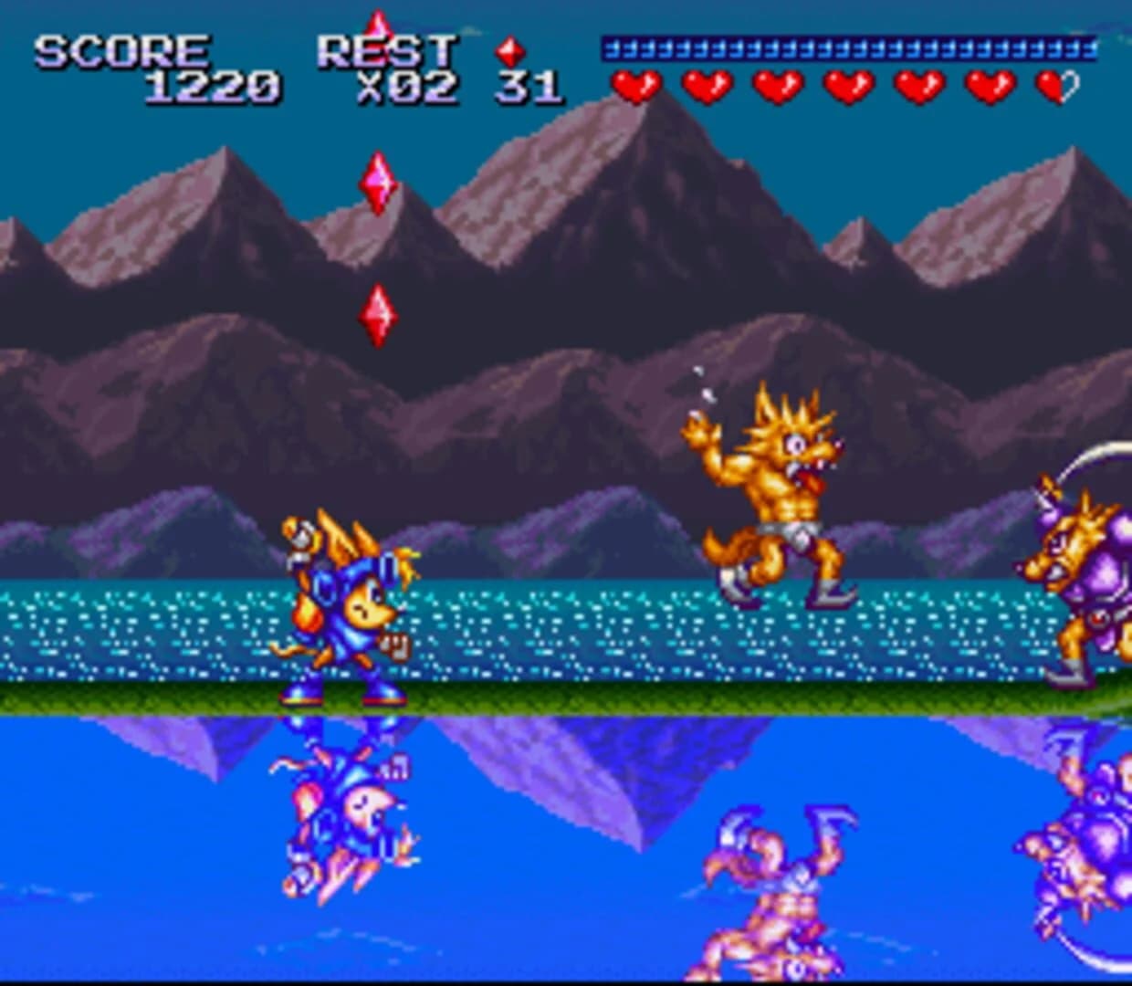 Sparkster screenshot 1