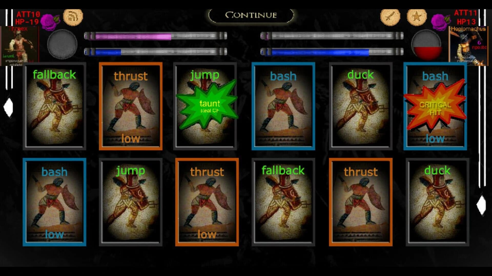 Spartacus Card Game screenshot 2