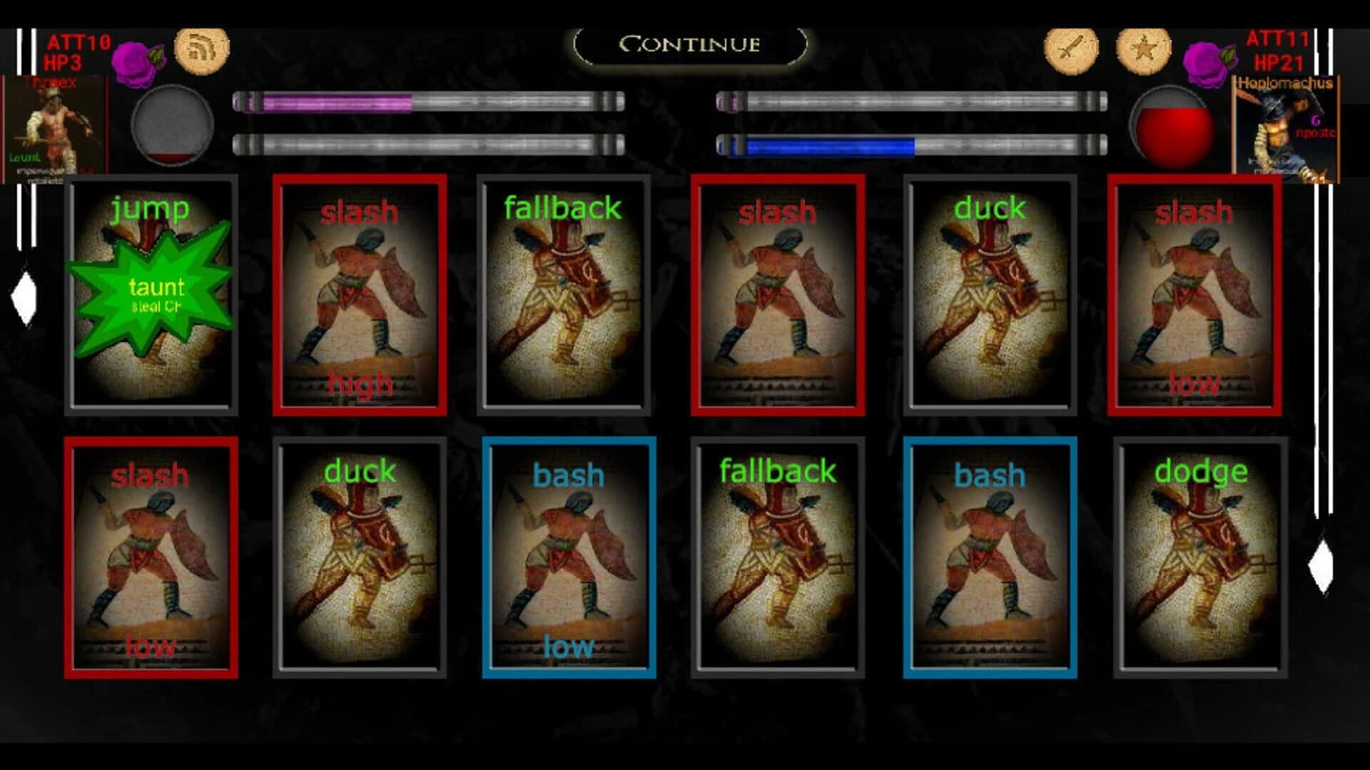 Spartacus Card Game screenshot 1