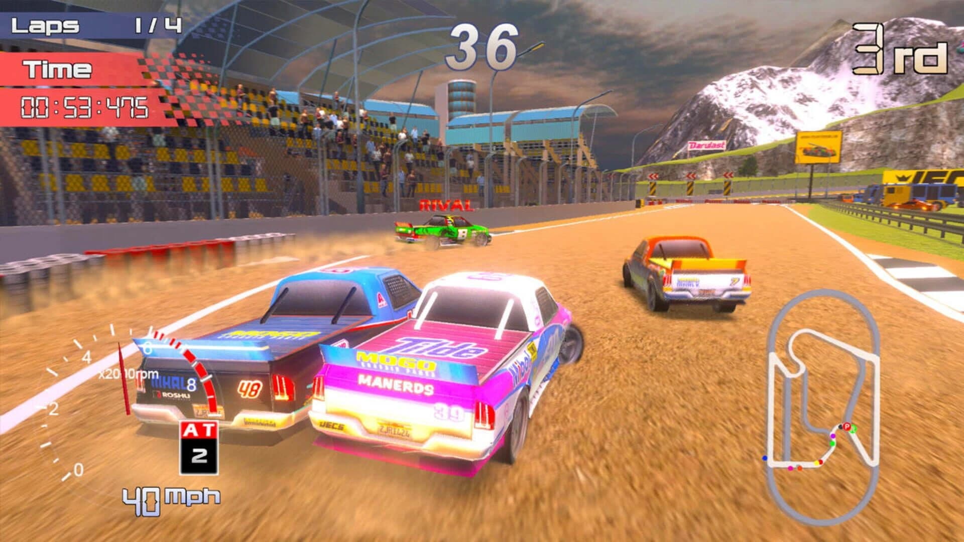 Speed Truck Racing screenshot 3