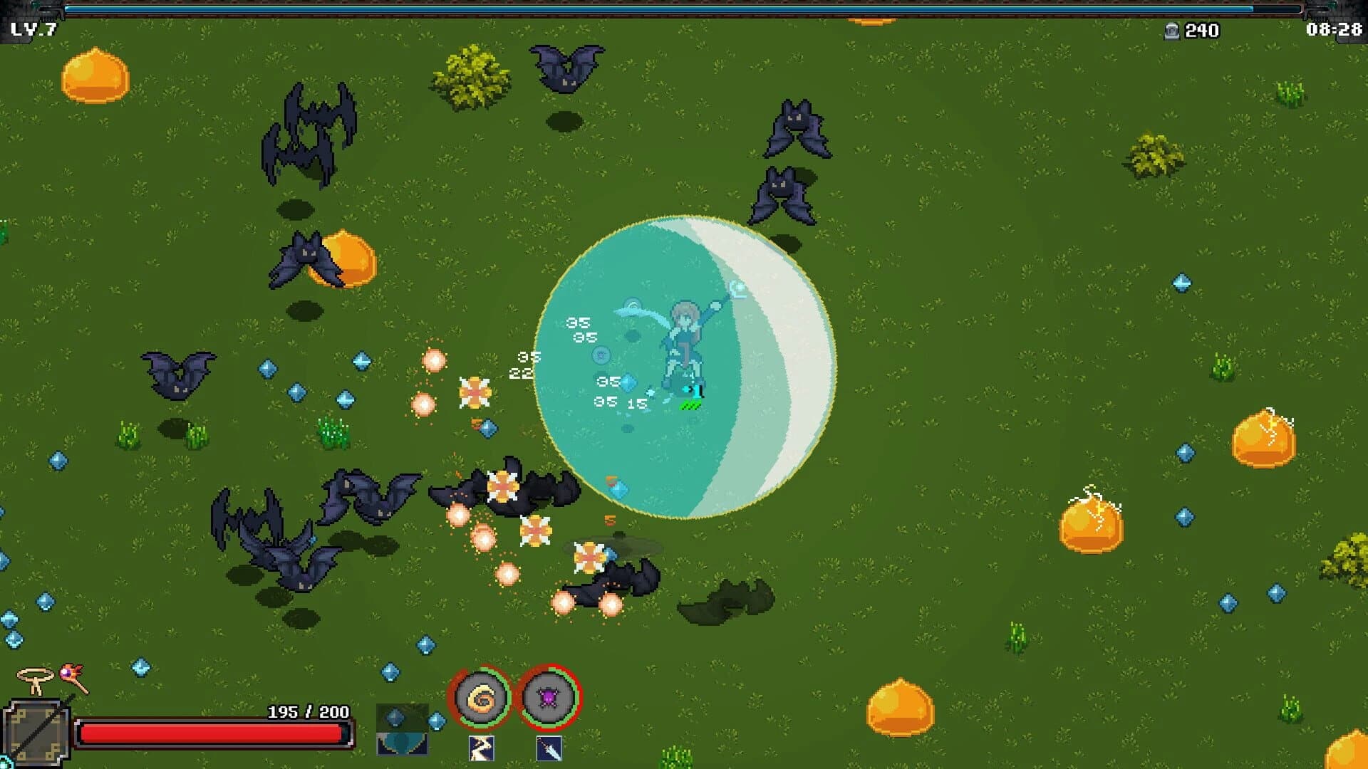 Spell Disk Survivor screenshot 1