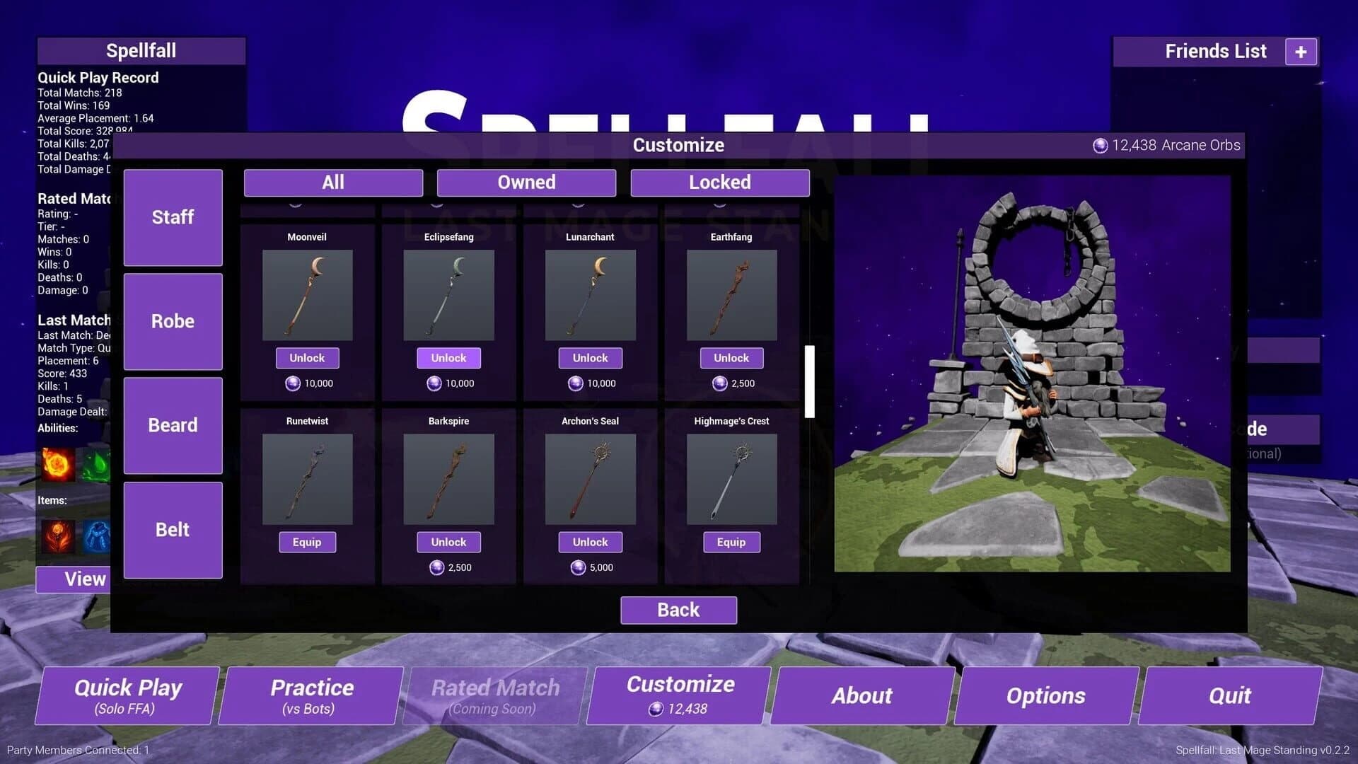Spellfall: Last Mage Standing screenshot 5