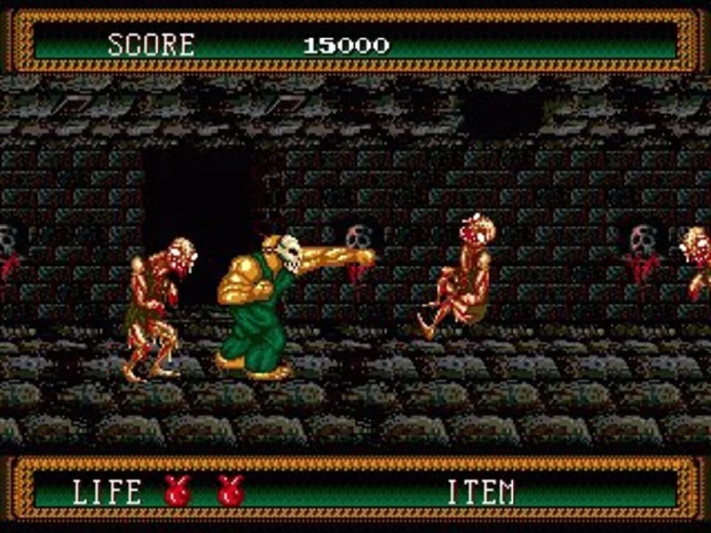 Splatterhouse 2 screenshot 1