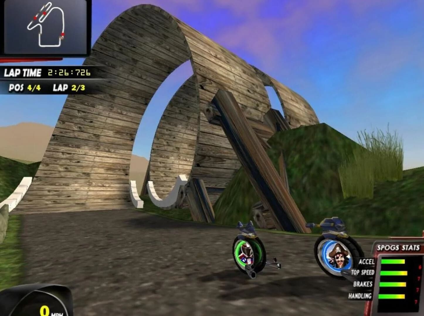 Spogs Racing screenshot 1